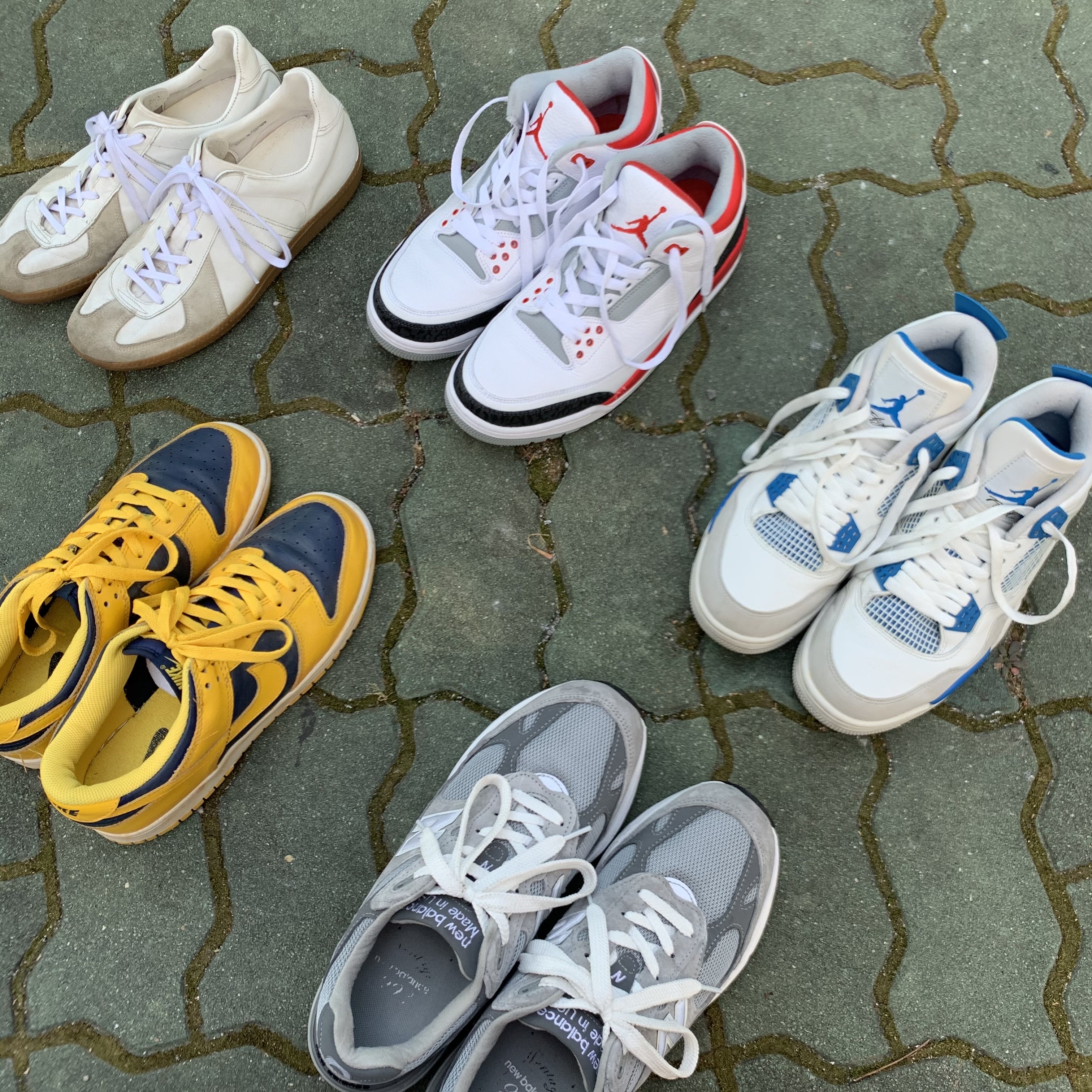 New Balance 993 Made in USA Grey - D Standard 착용 스타일