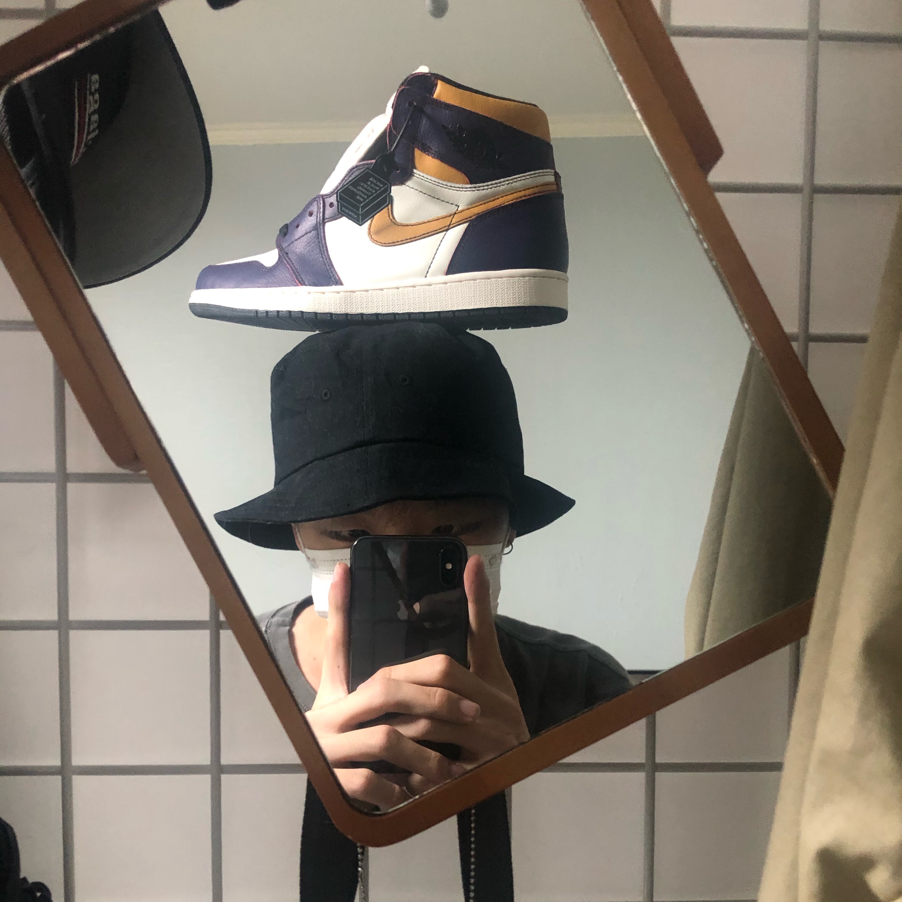 Jordan 1 Retro High OG Defiant SB LA to Chicago 착용 스타일 - 2