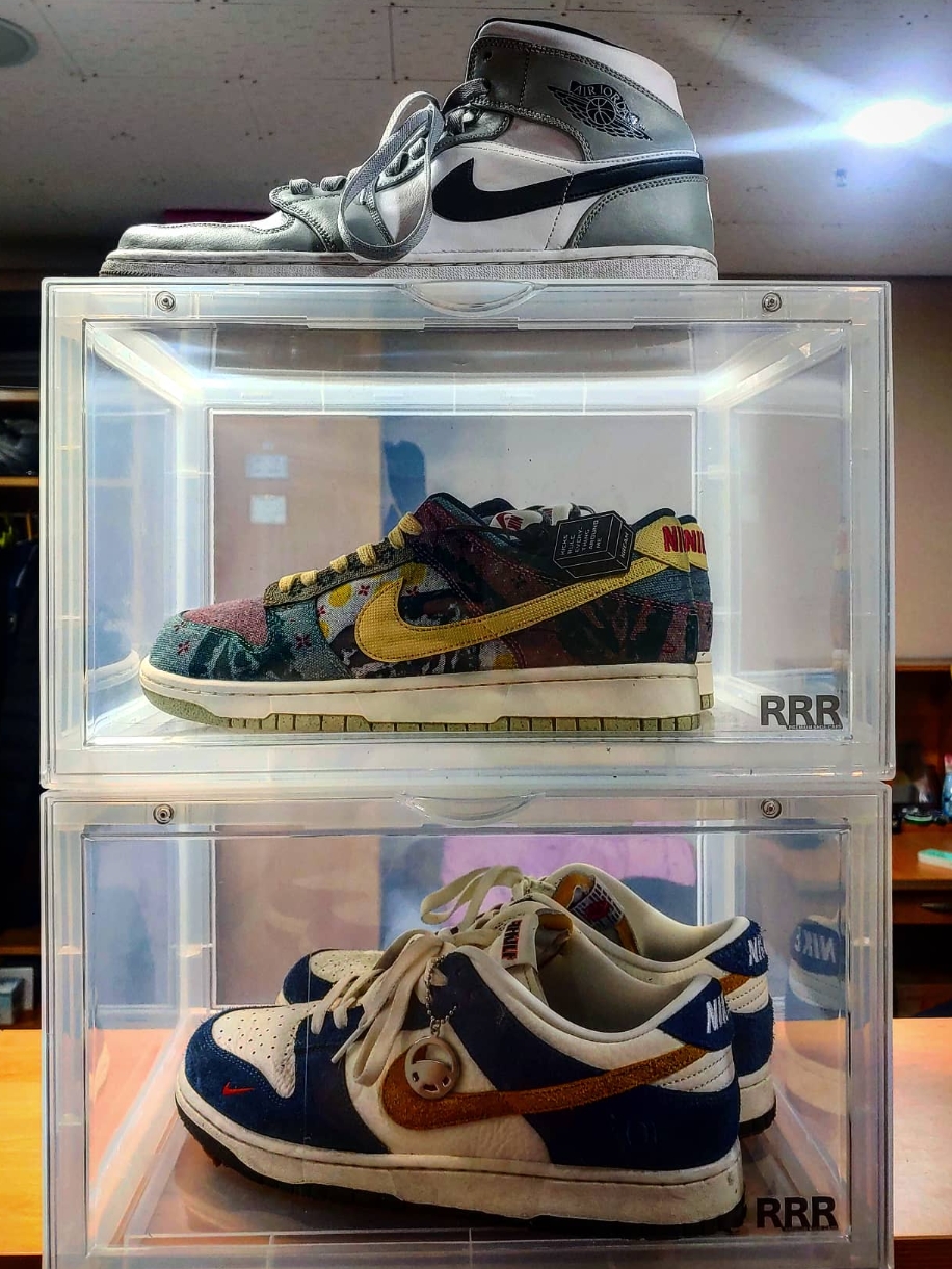 Nike Dunk Low SP Community Garden, Nike x Kasina Dunk Low 80's Bus 착용 스타일