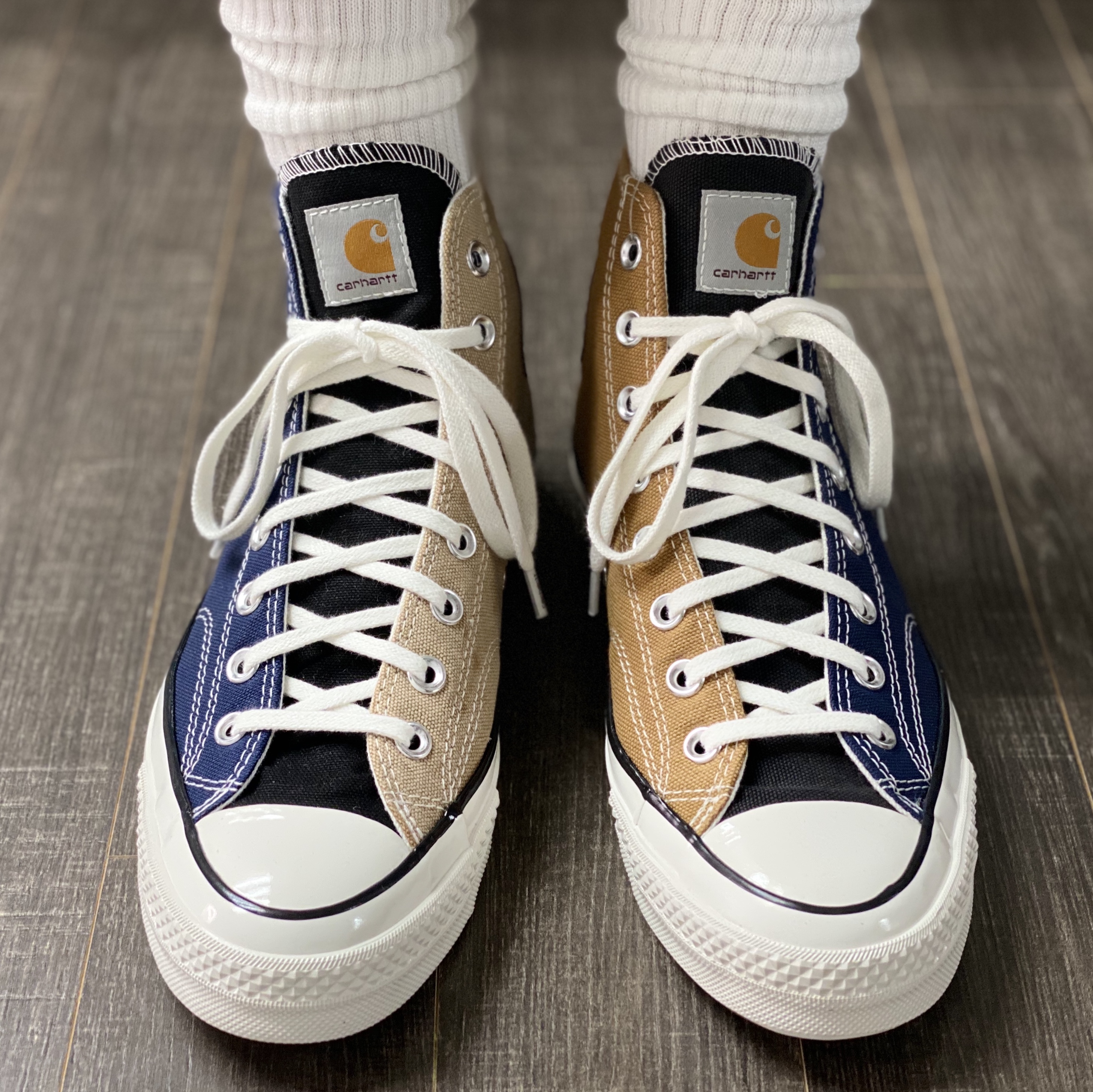 Converse x Carhartt WIP Chuck 70 Hi Renew 착용 스타일