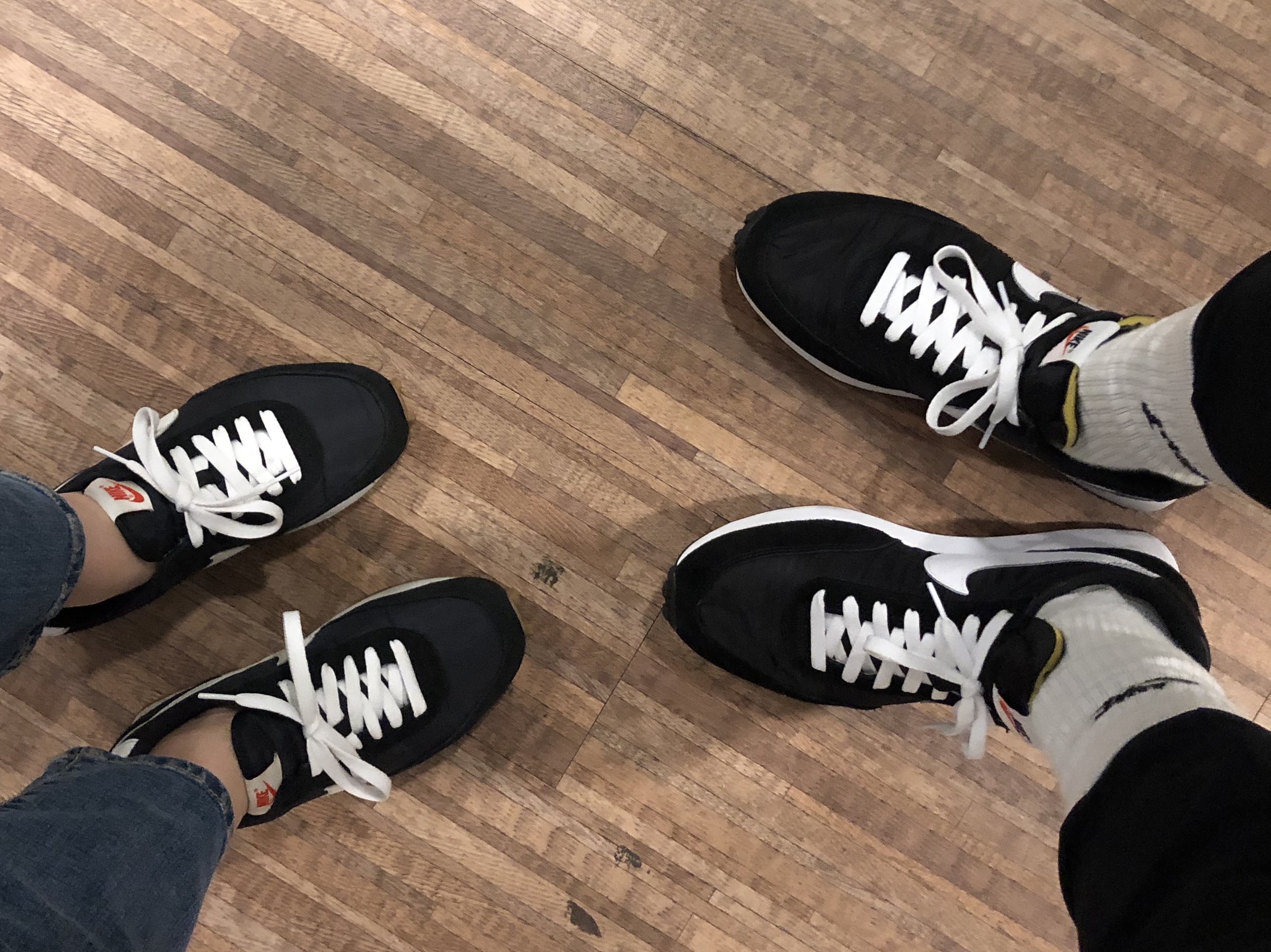 (W) Nike Daybreak Black White, Nike Air Tailwind 79 Black White 착용 스타일