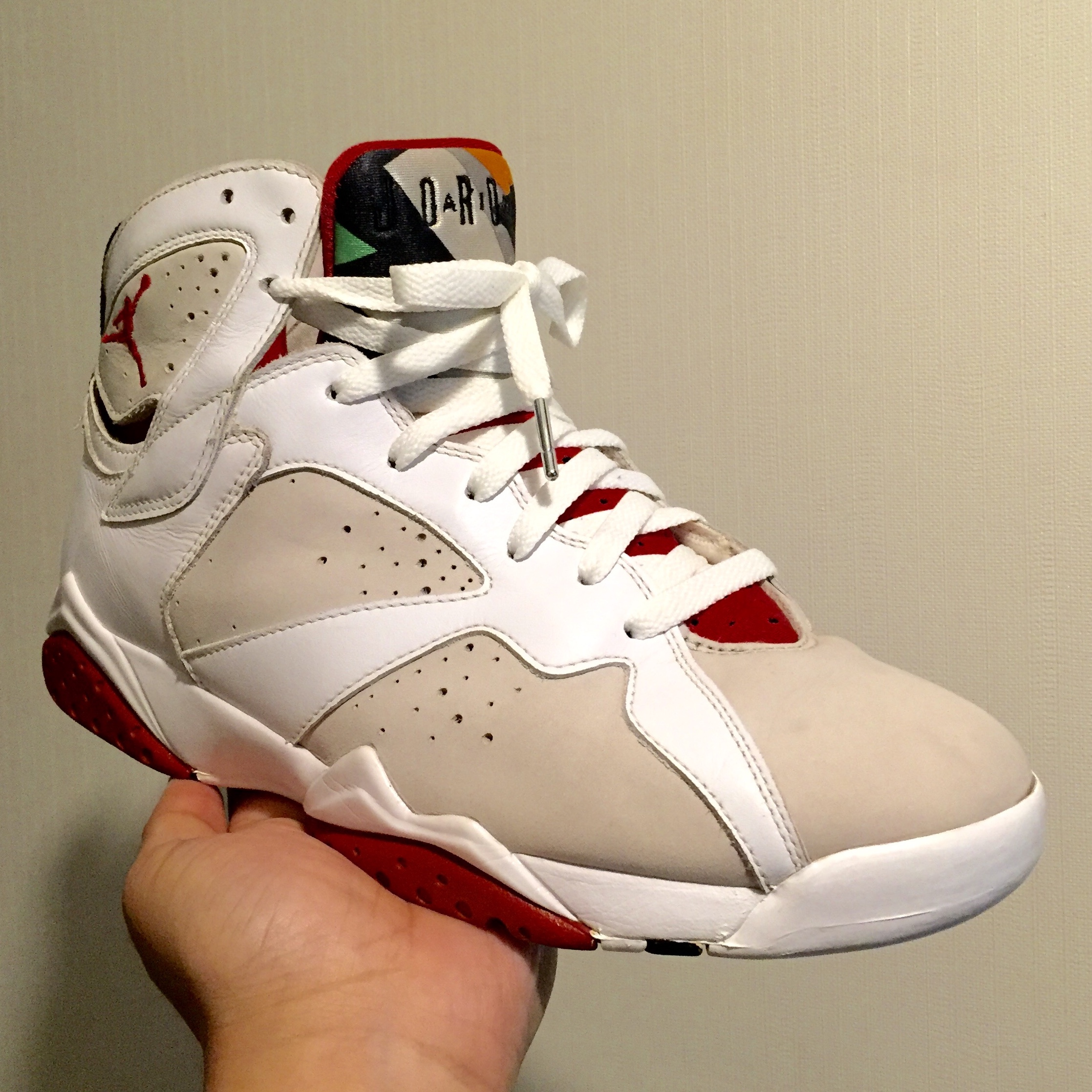 Jordan 7 Retro Hare 2015 착용 스타일