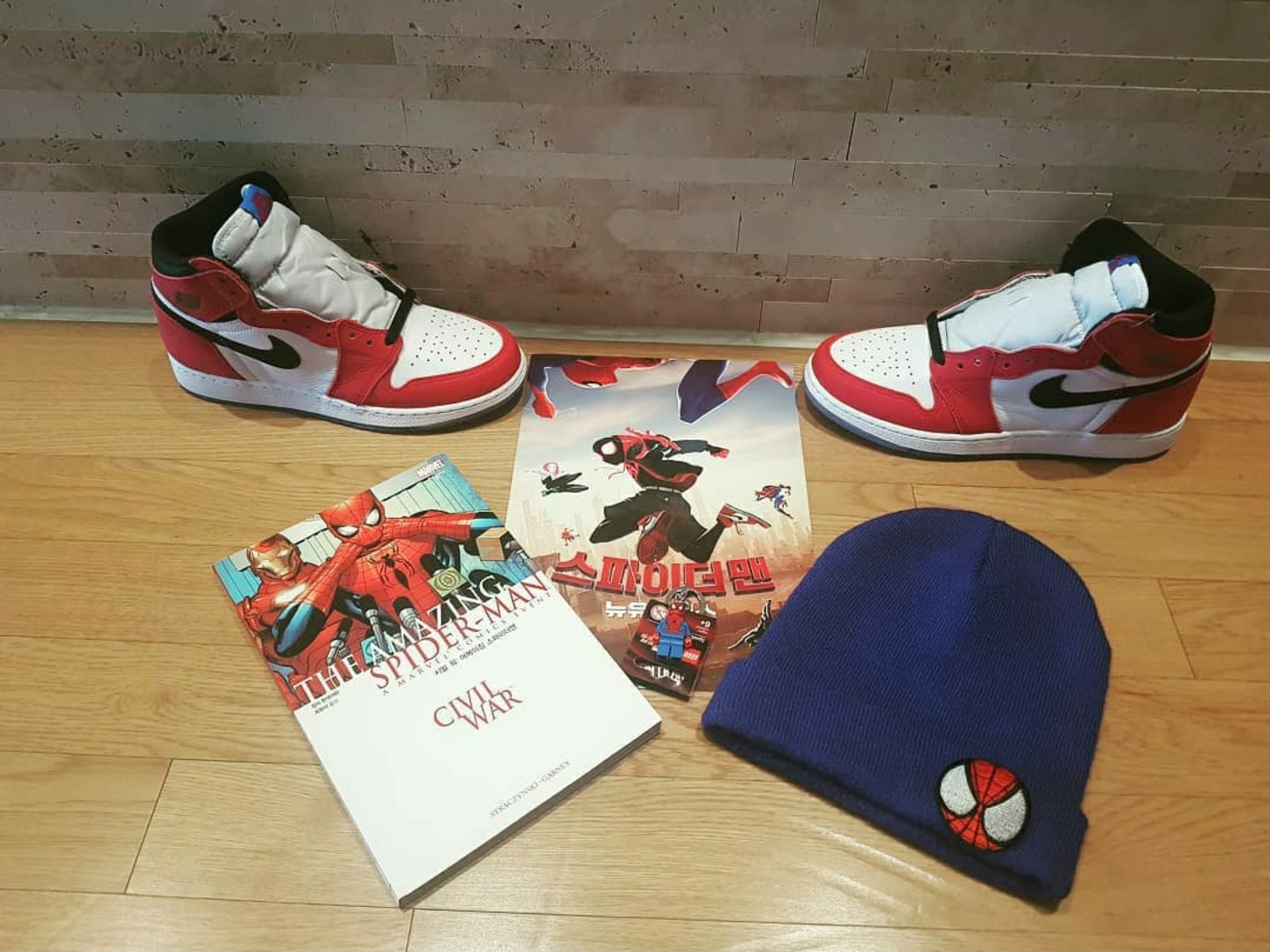 Jordan 1 Retro High Spider-Man Origin Story 착용 스타일