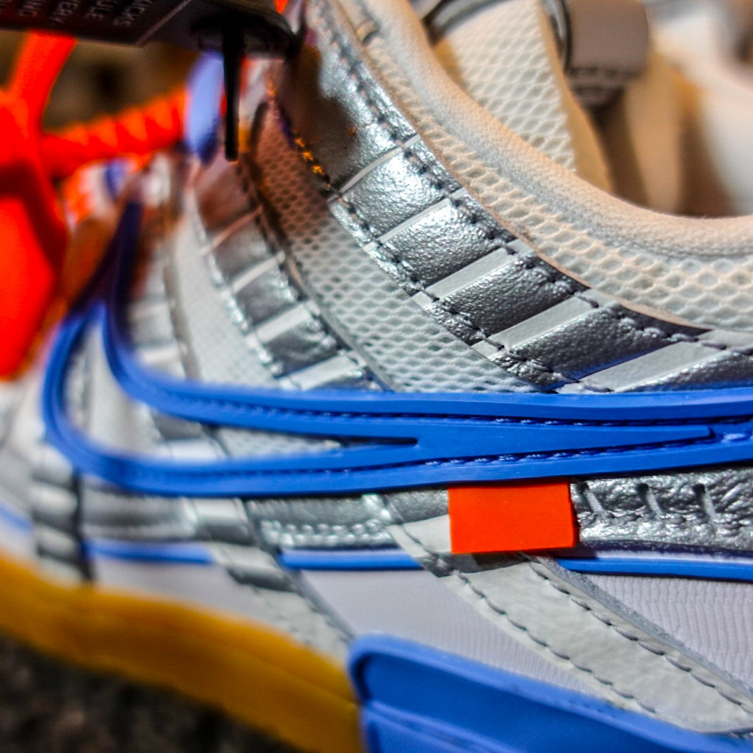 Nike x Off-White Air Rubber Dunk University Blue 착용 스타일 - 2