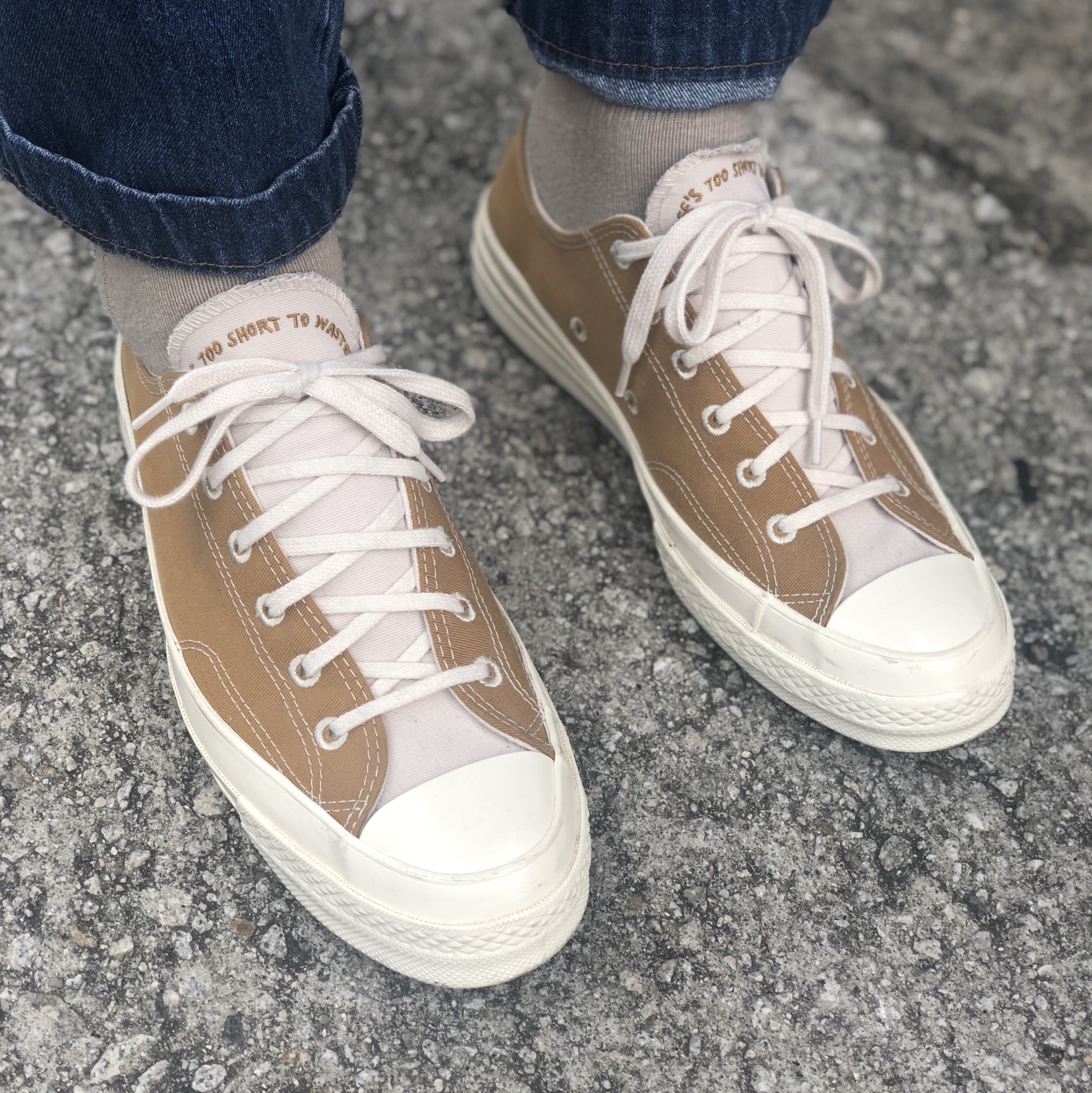 Converse Chuck 70 Ox Renew Denim 착용 스타일