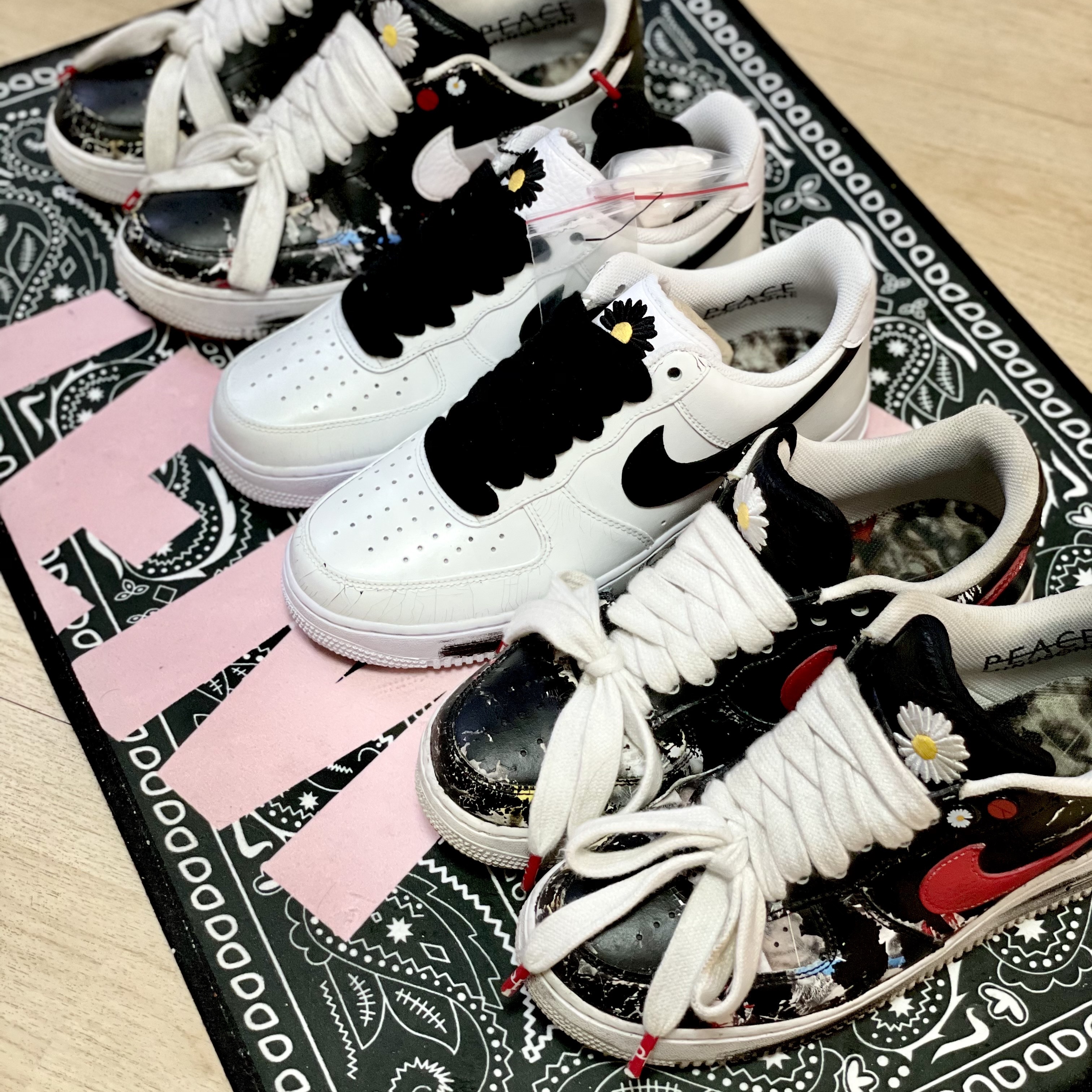 Nike x Peaceminusone Air Force 1 Low Para-Noise 2.0, Nike x Peaceminusone Air Force 1 Low Para-Noise 착용 스타일 - 4