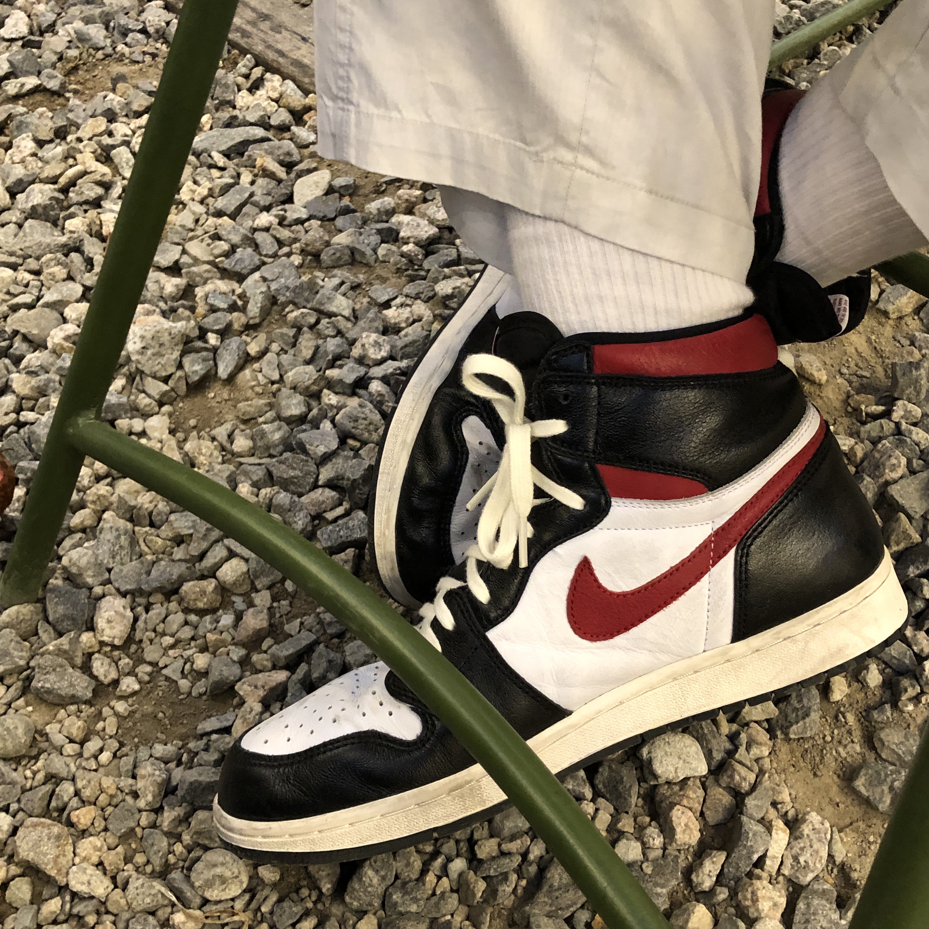Jordan 1 Retro High OG Gym Red 착용 스타일
