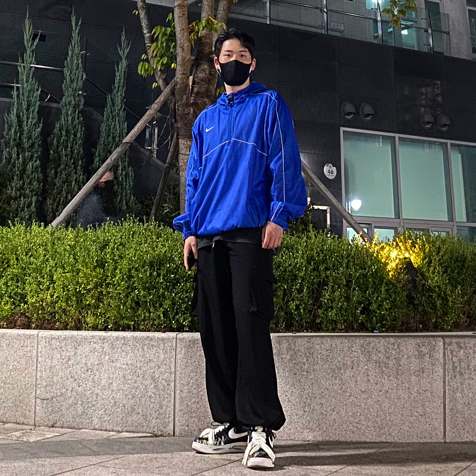 Nike x Peaceminusone Air Force 1 Low Para-Noise 착용 스타일
