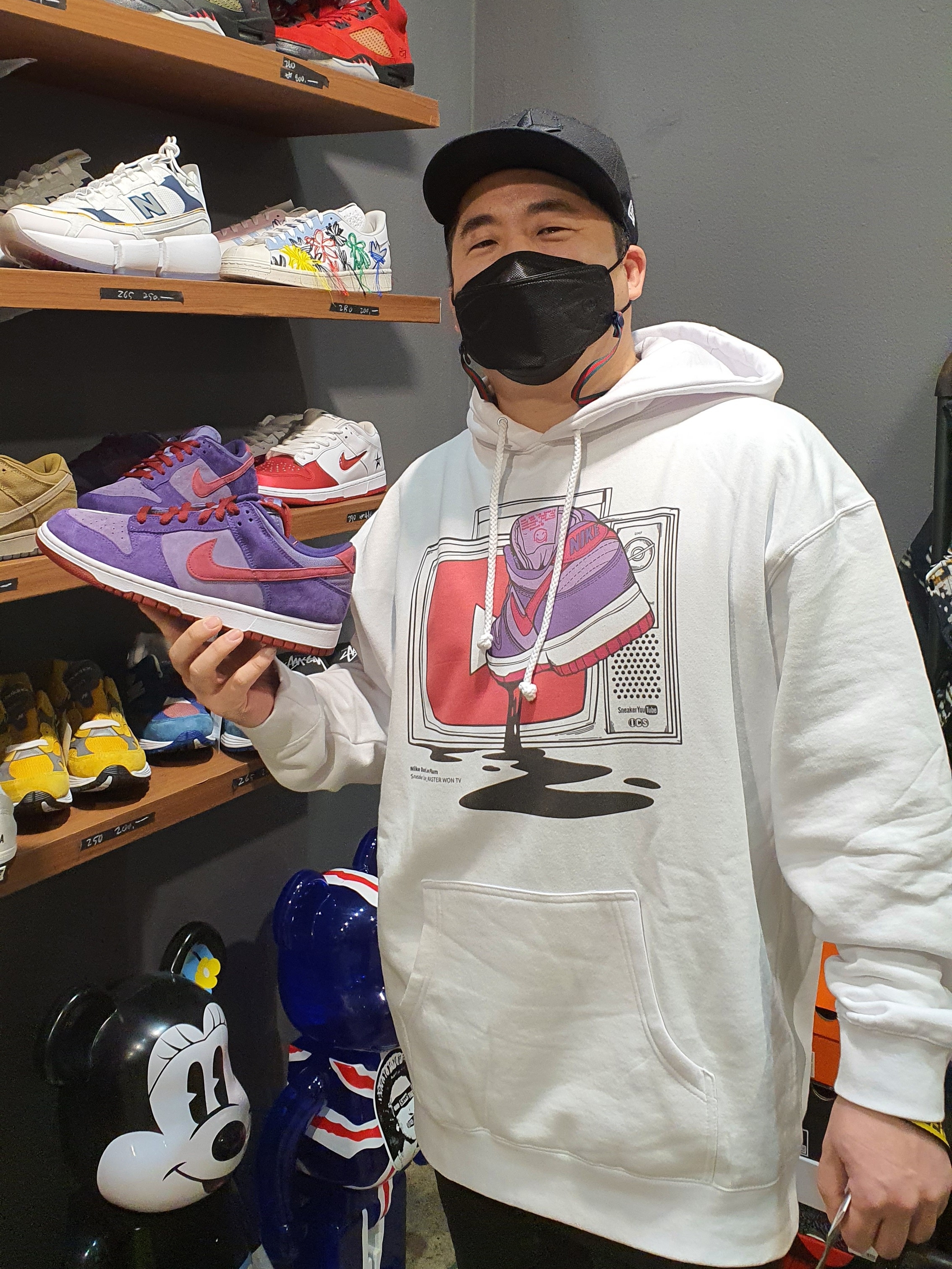 Nike Dunk Low SP Plum 2020 착용 스타일
