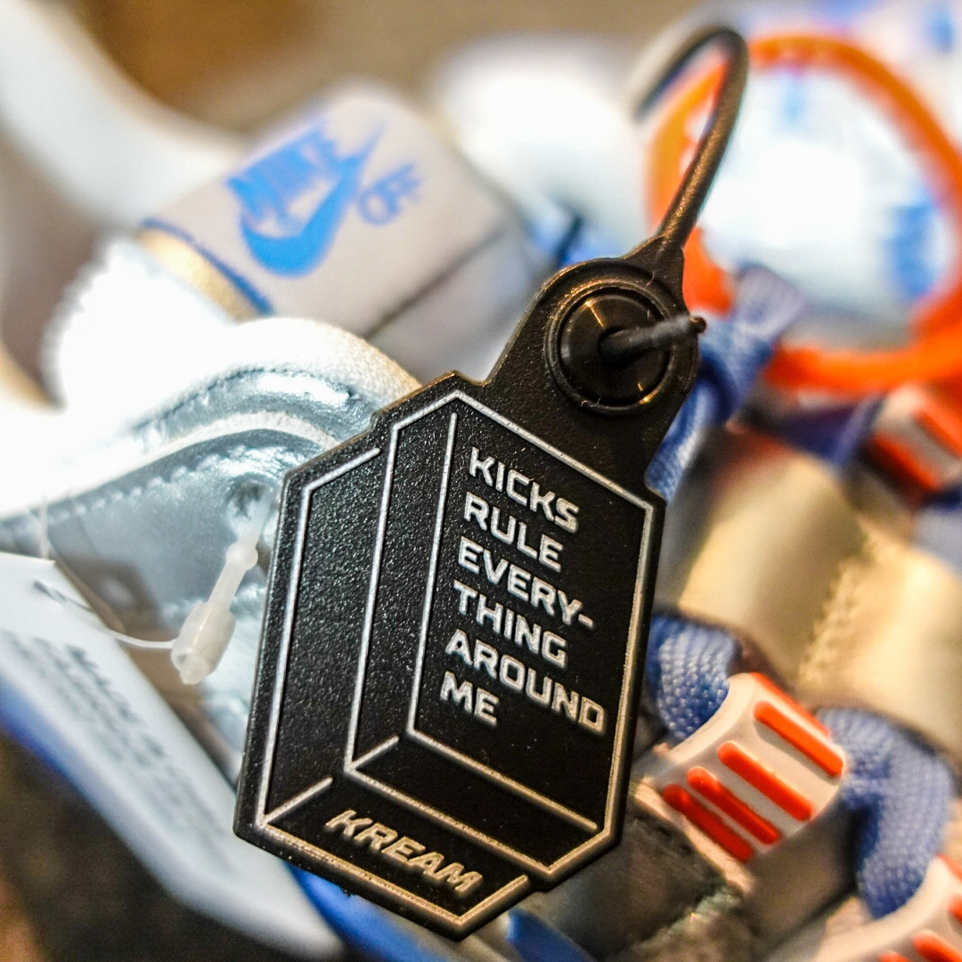 Nike x Off-White Air Rubber Dunk University Blue 착용 스타일 - 4