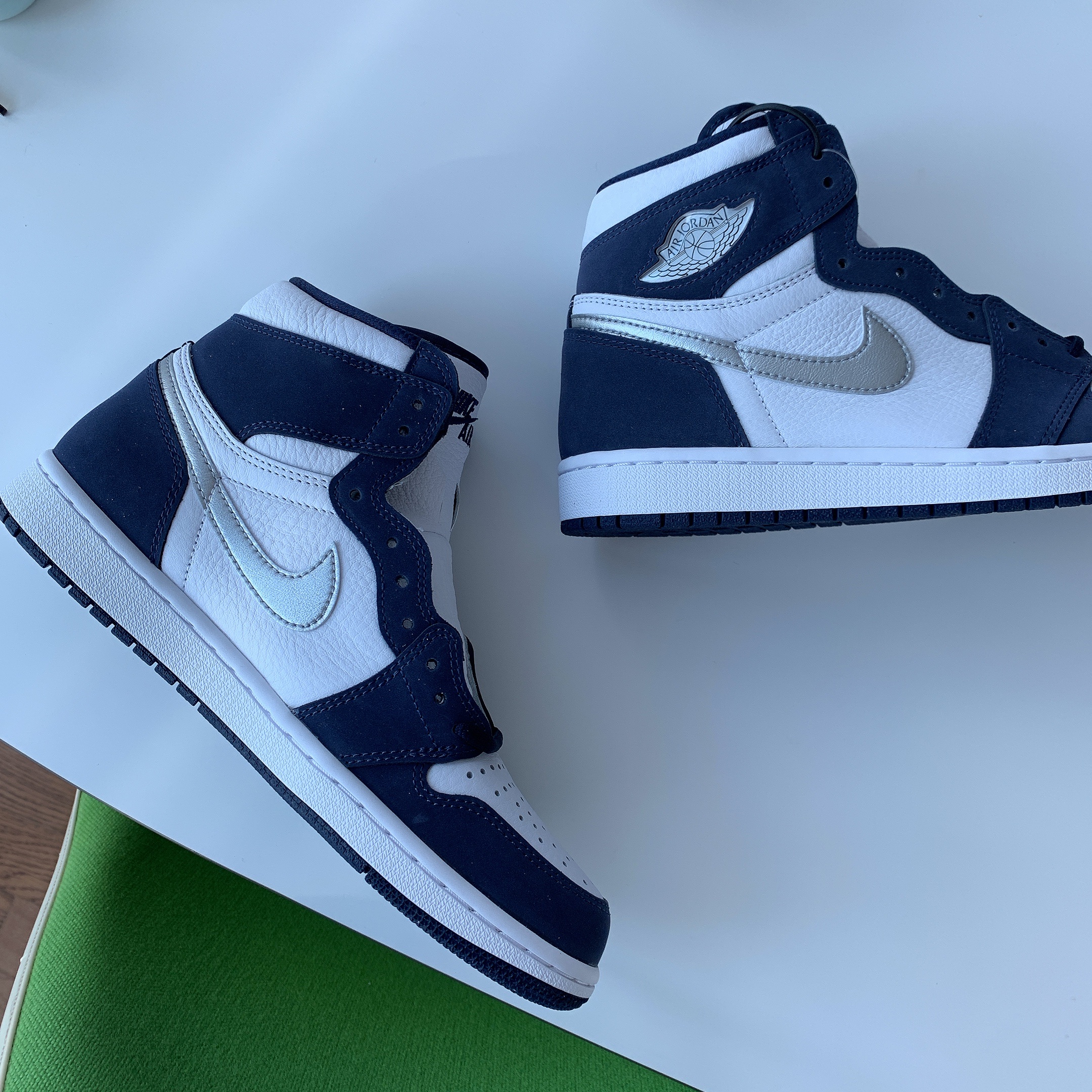 Jordan 1 Retro High OG CO.JP Midnight Navy 착용 스타일