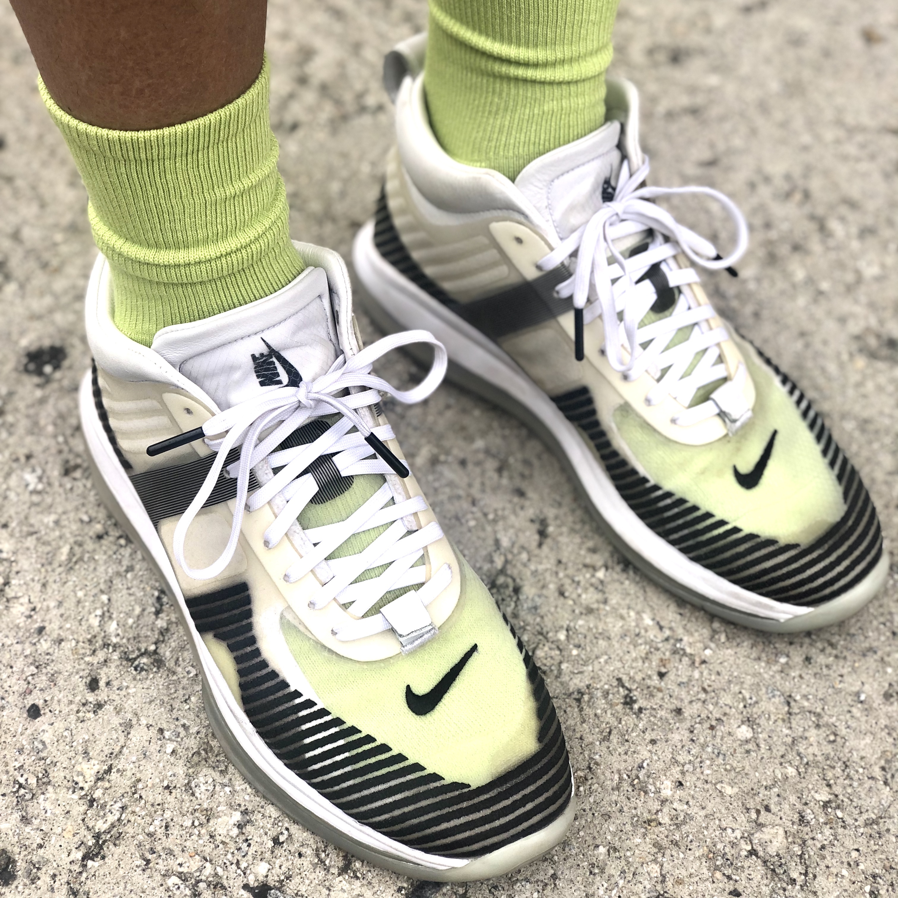 Nike x John Elliott LeBron Icon White 착용 스타일