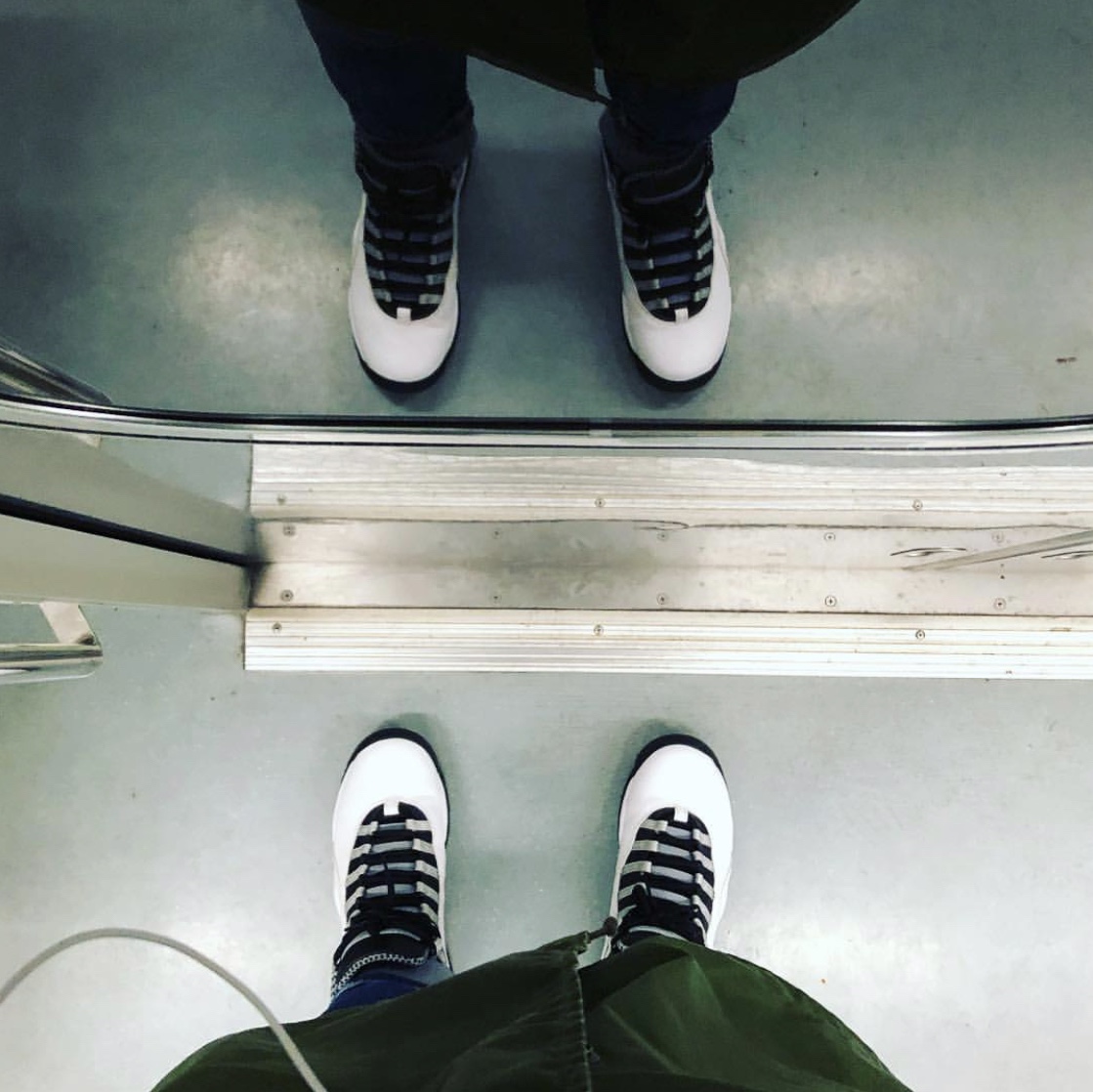 Jordan 10 Retro Steel 2013 착용 스타일