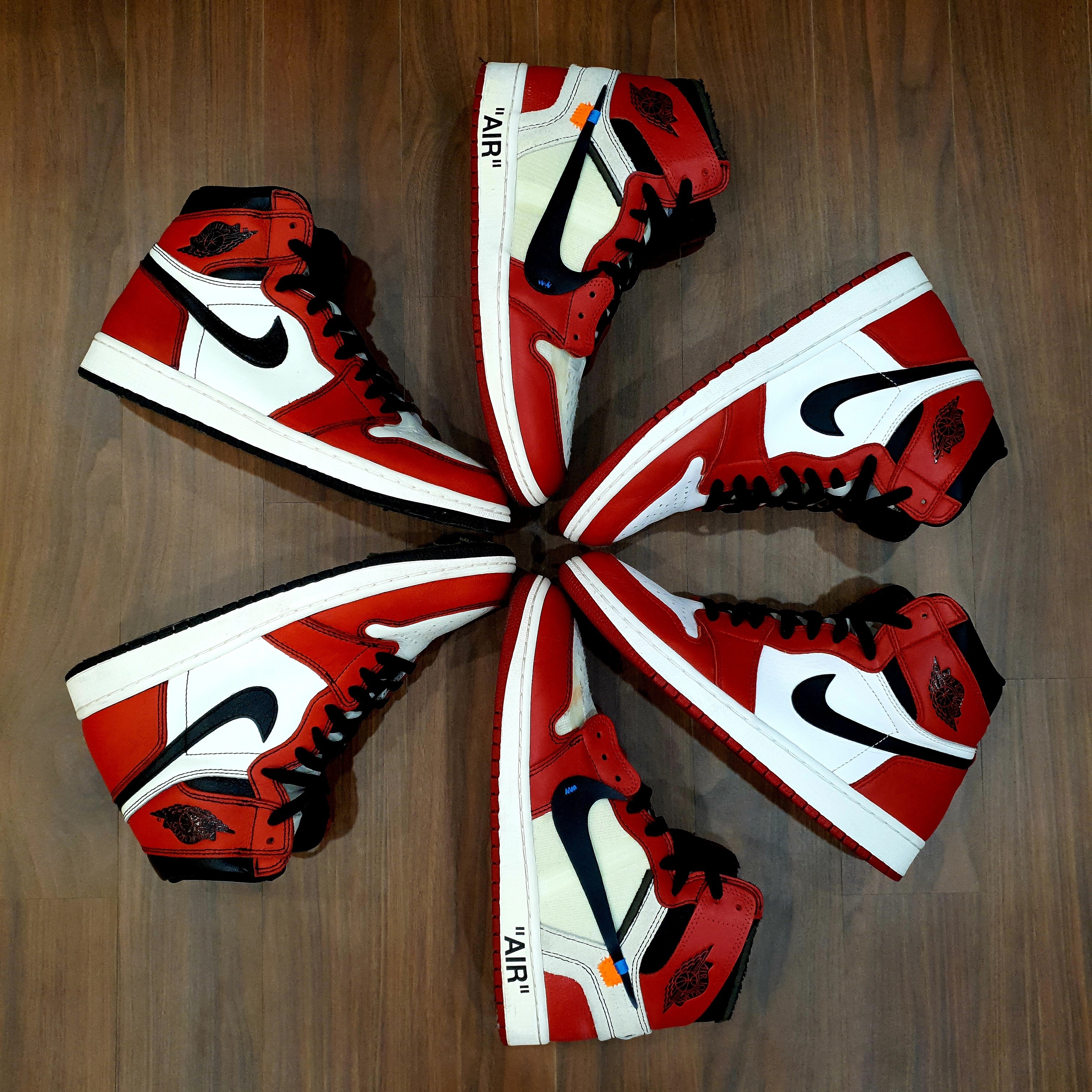 Jordan 1 Retro High OG Defiant SB LA to Chicago, Jordan 1 Retro High OG Chicago 2015 착용 스타일