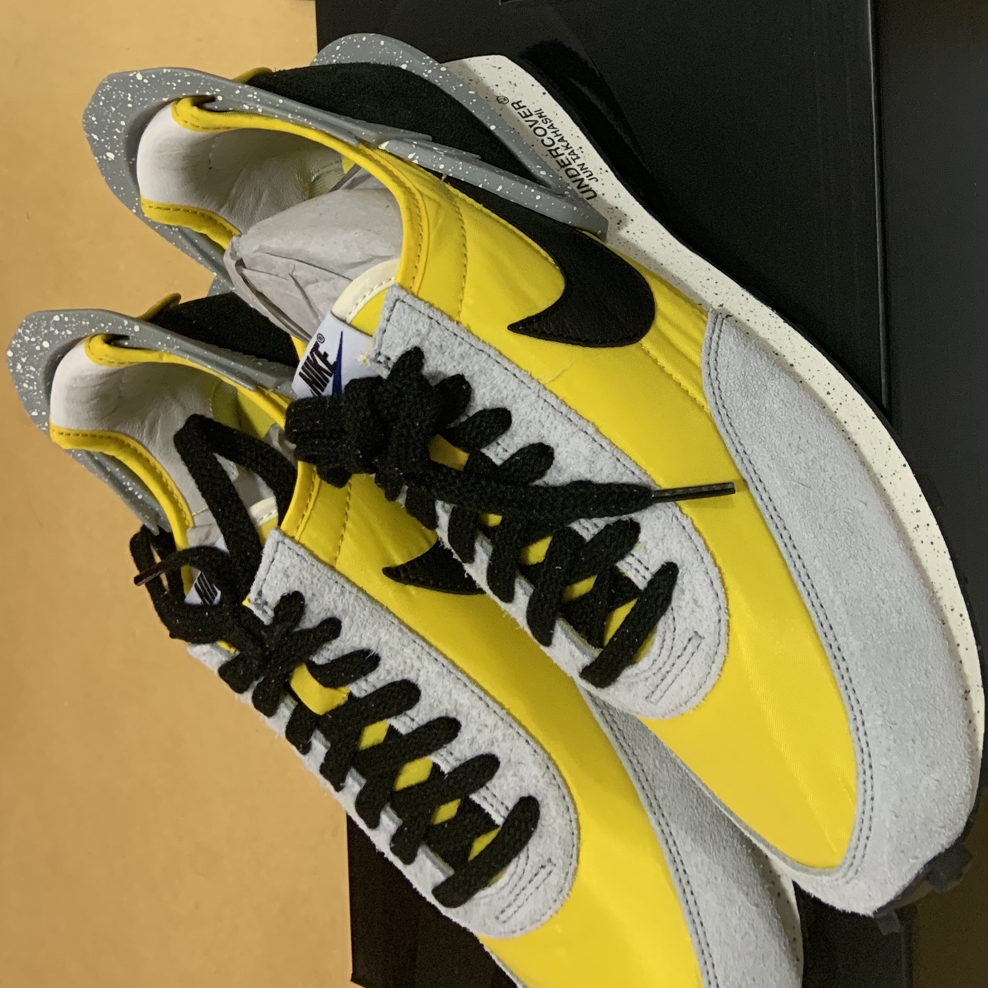 Nike x Undercover Daybreak Bright Citron 착용 스타일