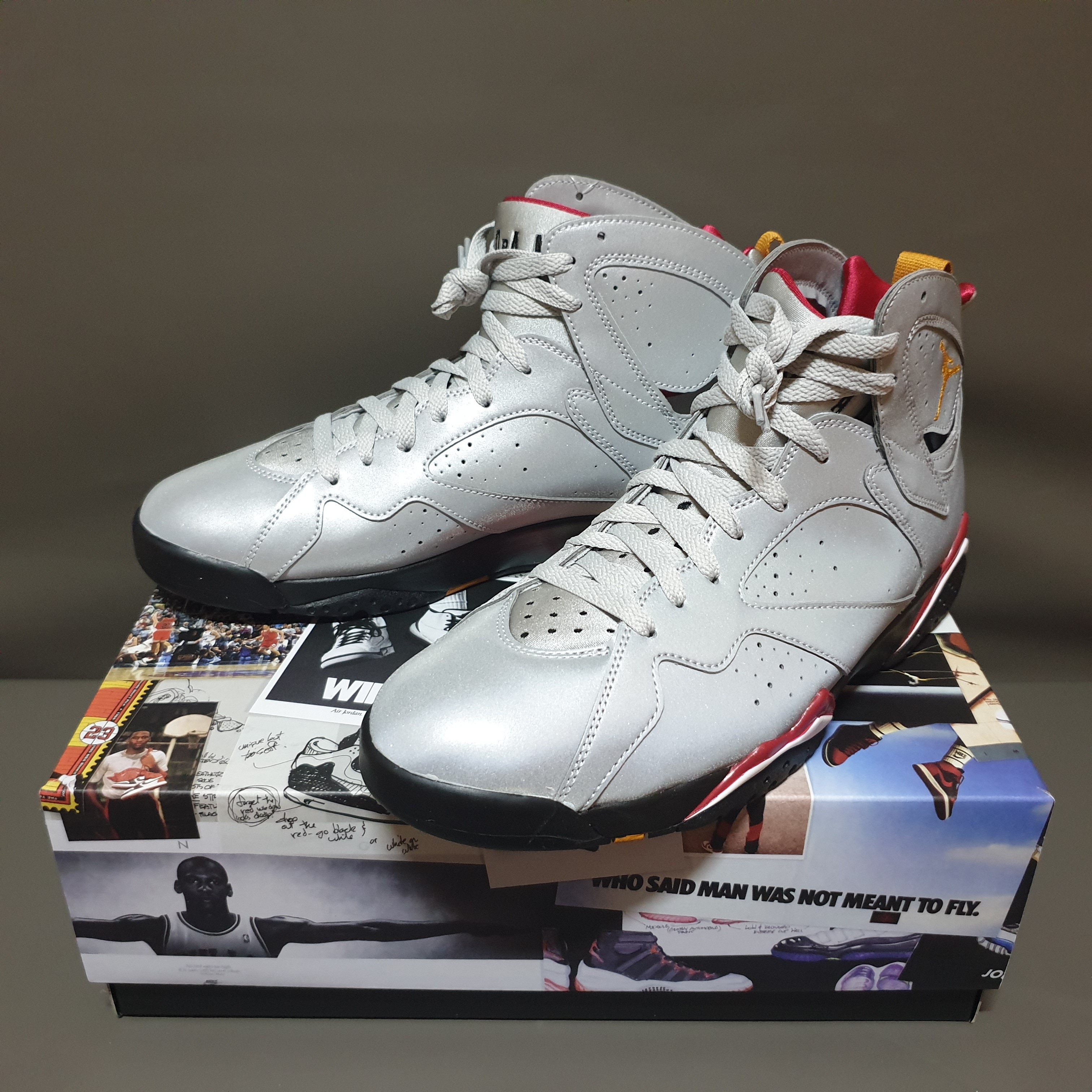 Jordan 7 Retro Reflections of a Champion 착용 스타일 - 1