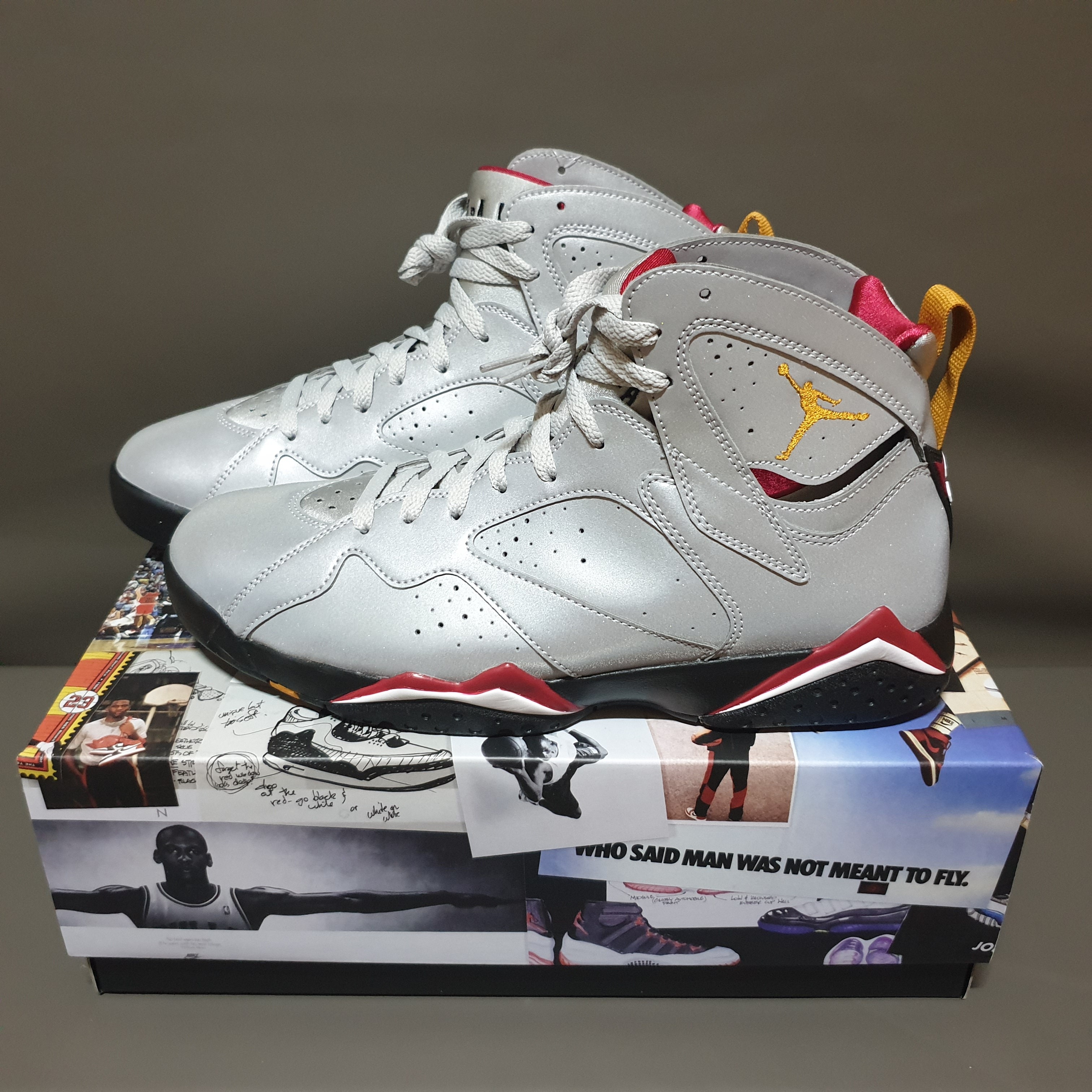 Jordan 7 Retro Reflections of a Champion 착용 스타일 - 3