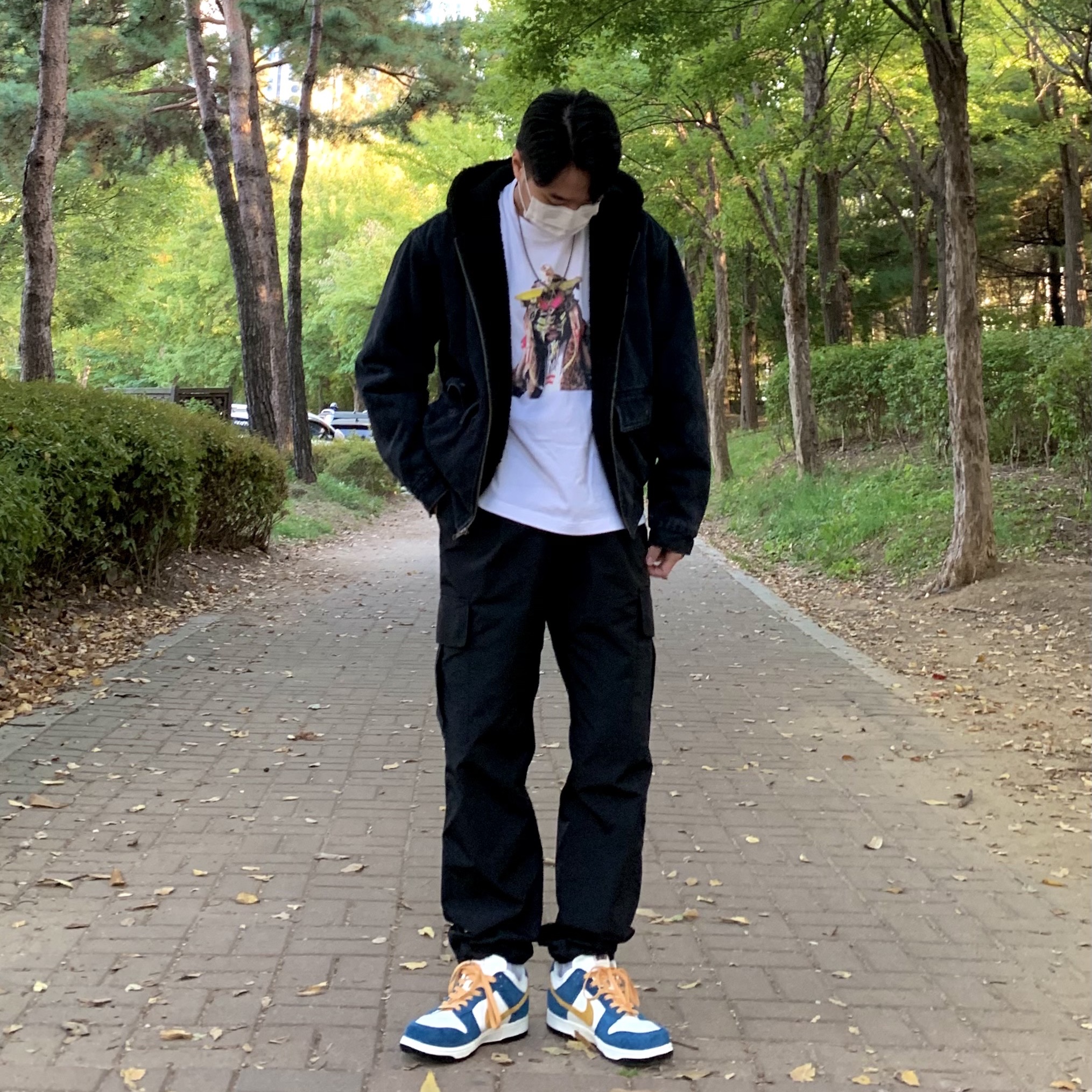 Nike x Kasina Dunk Low 80's Bus 착용 스타일 - 1