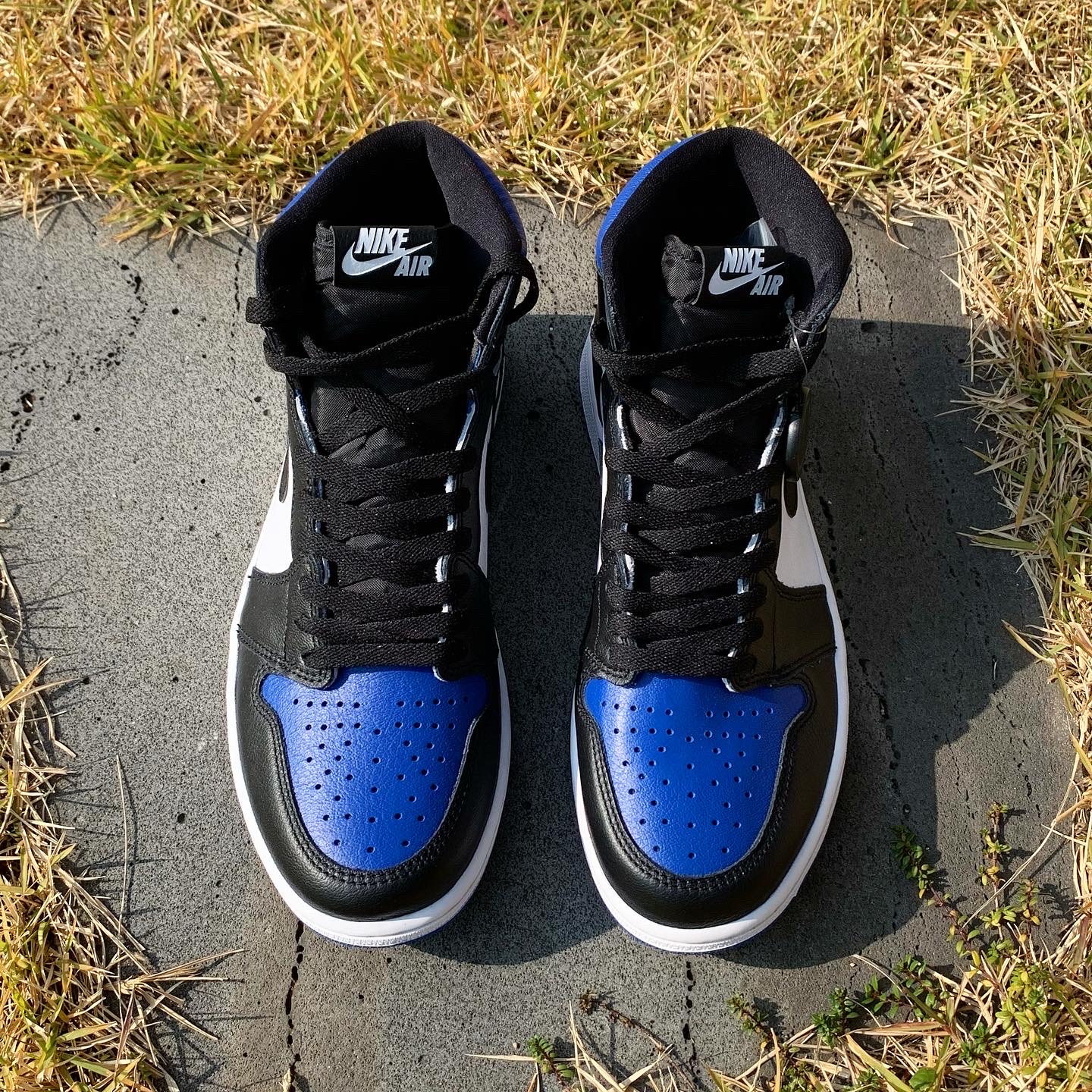 Jordan 1 Retro High OG Royal Toe 착용 스타일 - 2