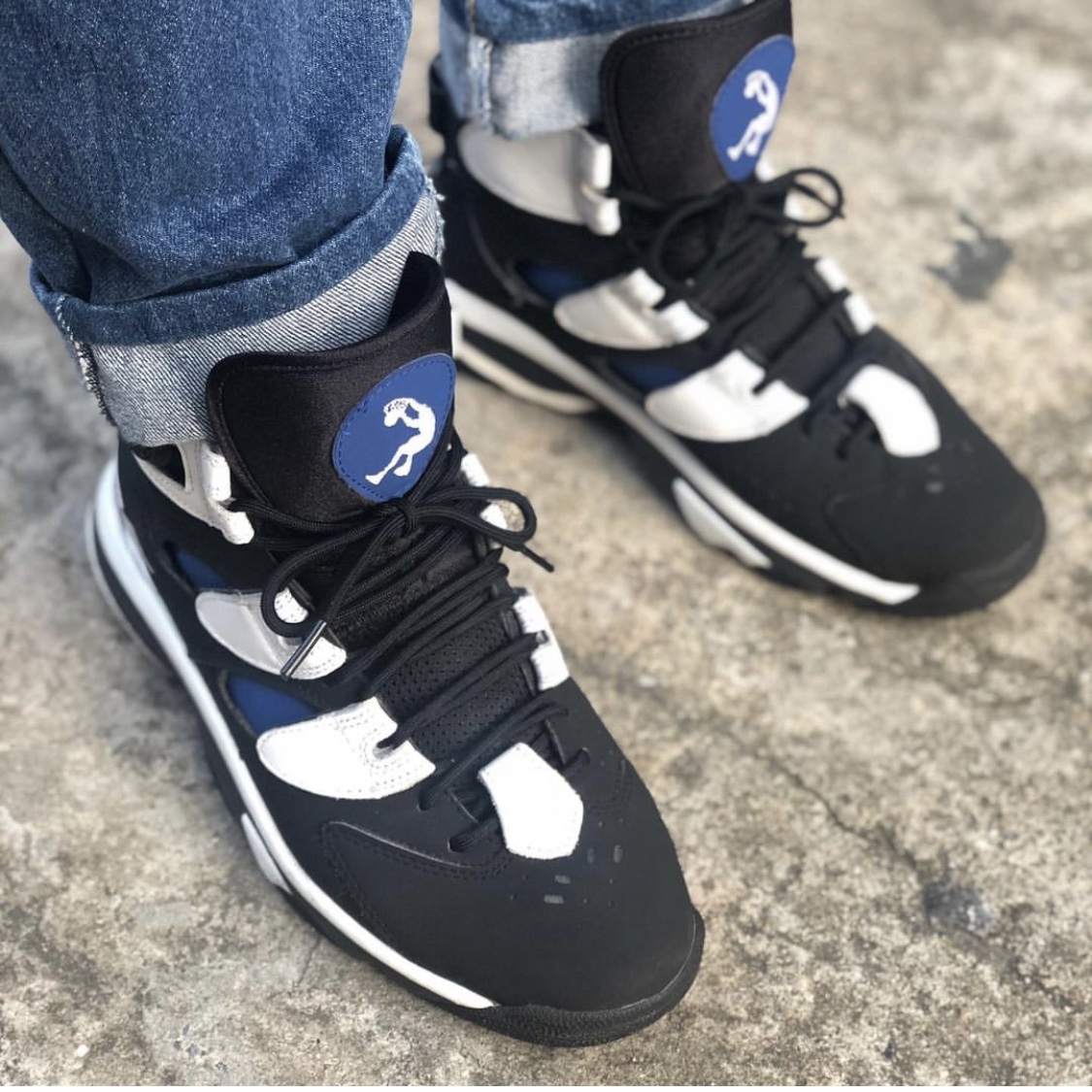 Reebok Shaq Attaq IV Orlando Magic, Reebok Shaqnosis Black White 2020 착용 스타일 - 1