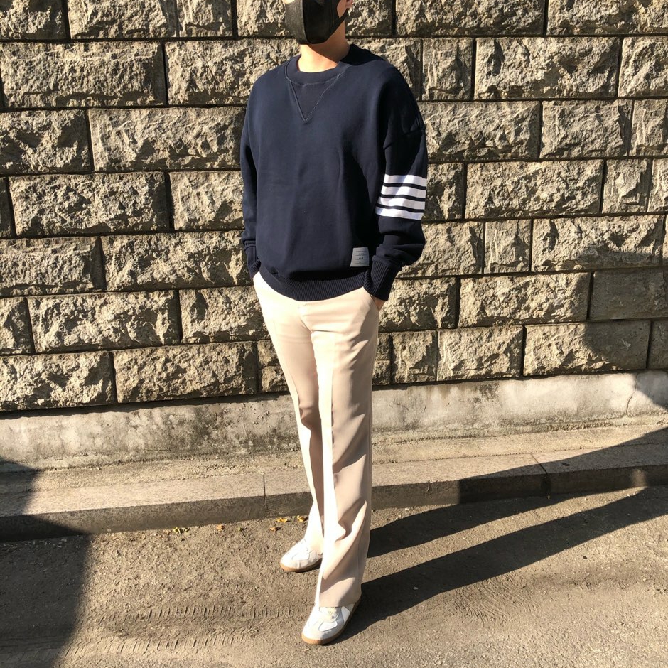 Maison Margiela Calfskin Replica Sneakers 착용 스타일