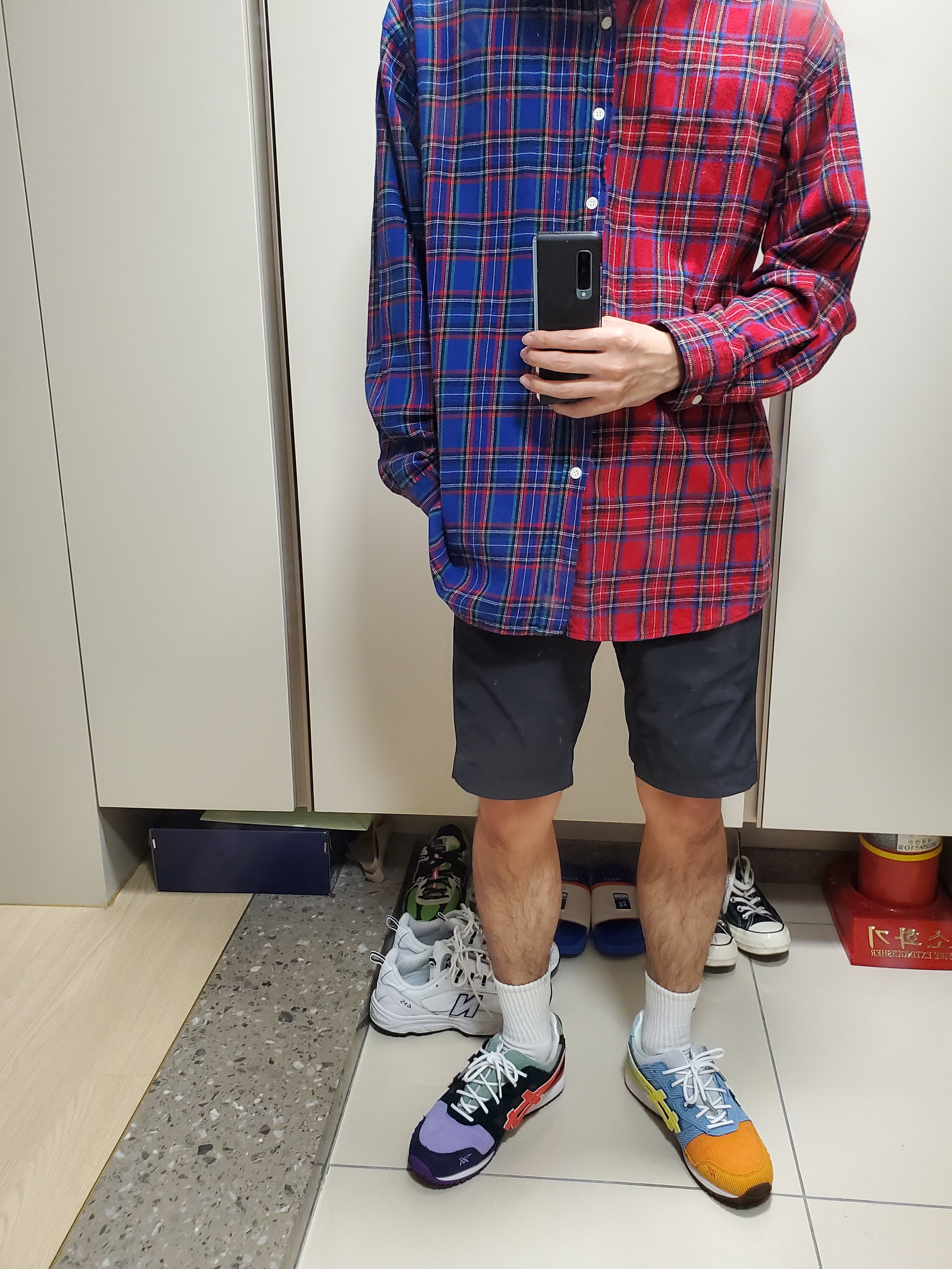 Asics x Atmos x Sean Wotherspoon Gel-Lyte III OG Corduroy 착용 스타일