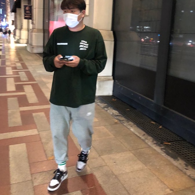 Jordan 1 Low Triple White Tumbled Leather 2020 착용 스타일
