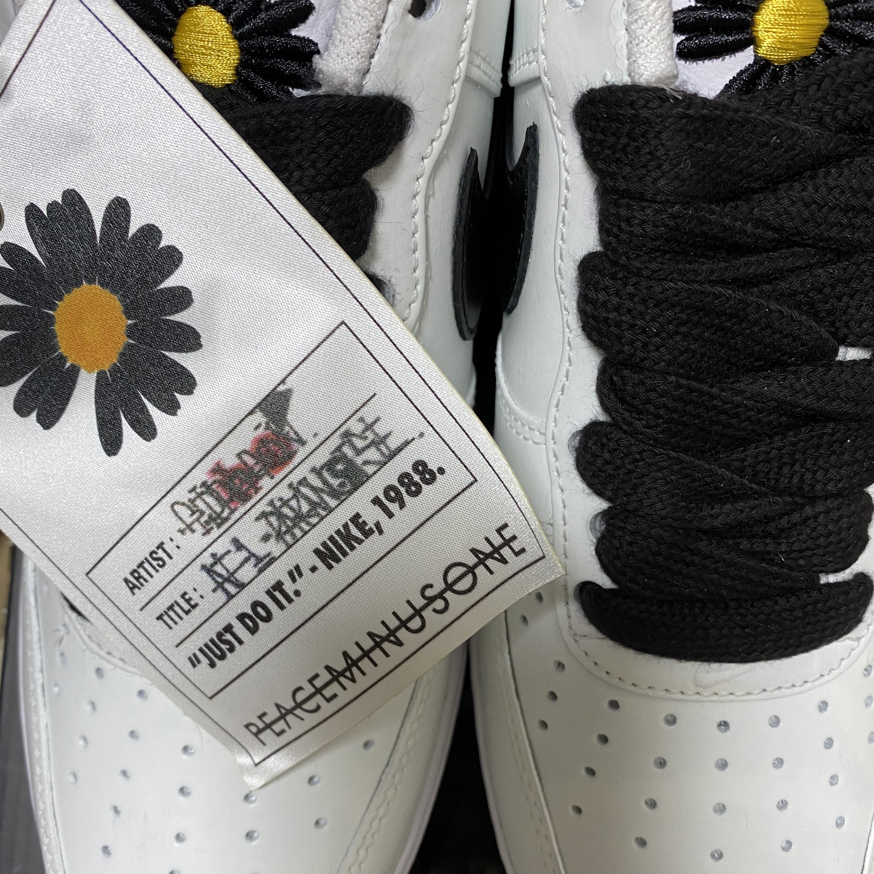Nike x Peaceminusone Air Force 1 Low Para-Noise 2.0 착용 스타일