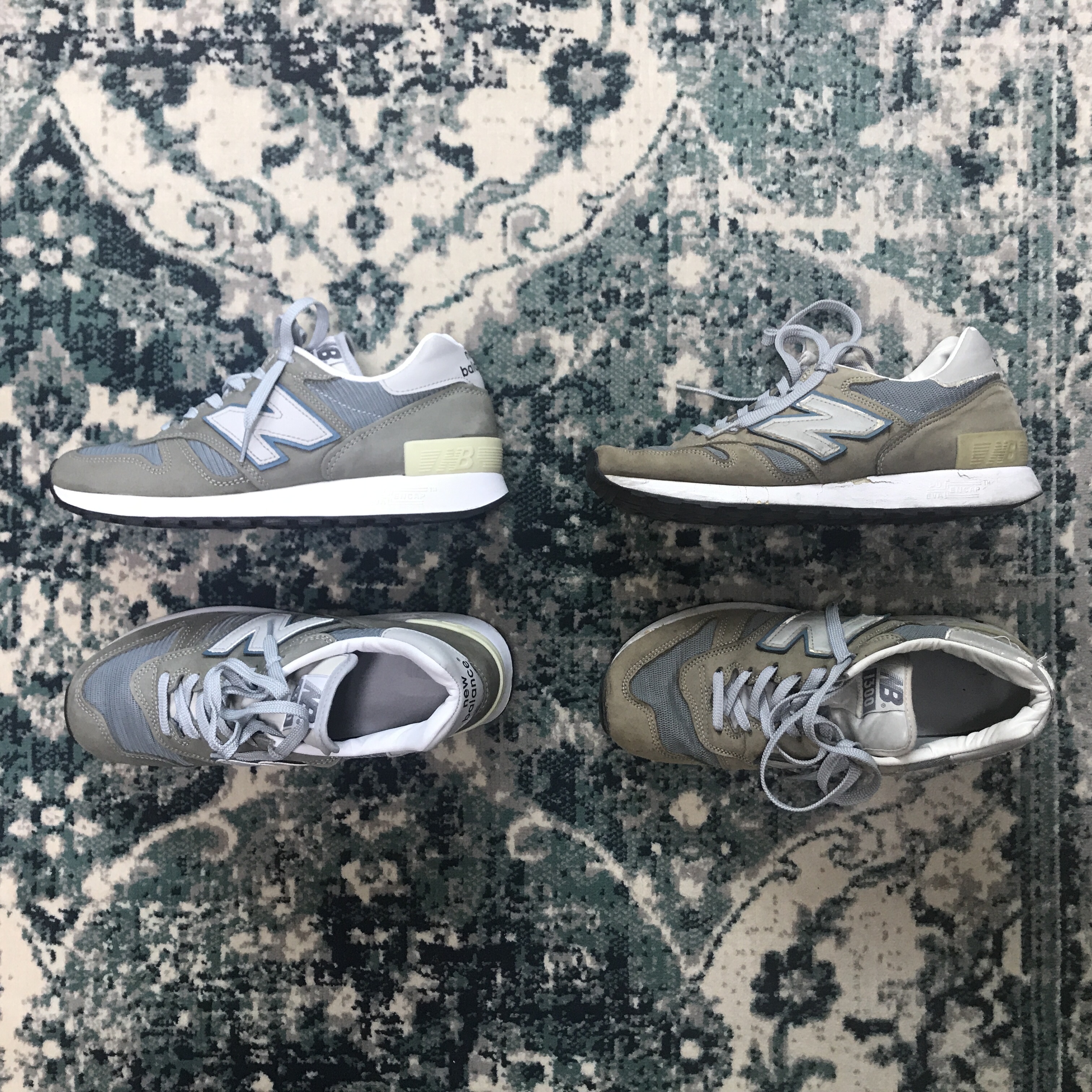 New Balance 1300JP 착용 스타일
