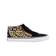 Vans x Supreme Sk8-Mid Pro Velvet Leopard Black