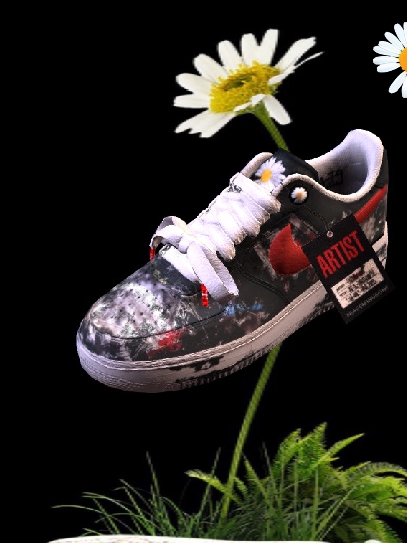 Nike x Peaceminusone Air Force 1 Low Para-Noise - Korea Exclusive, Nike x Peaceminusone Air Force 1 Low Para-Noise 착용 스타일 - 2