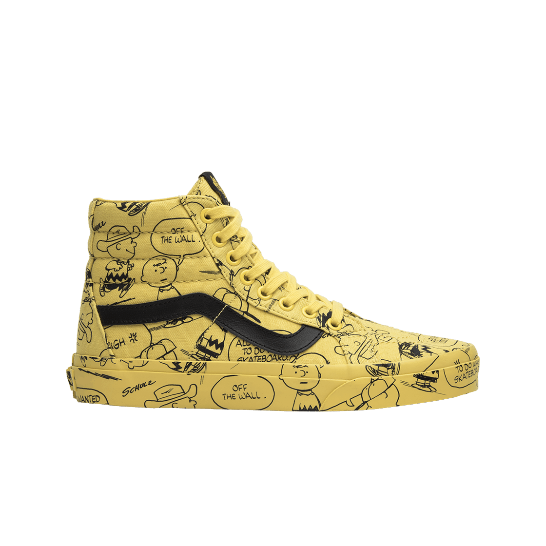 반스 x 피너츠 스케이트 하이 리이슈 찰리 브라운 메이즈(Vans x Peanuts Sk8-Hi Reissue Charlie Brown Maize) - 1