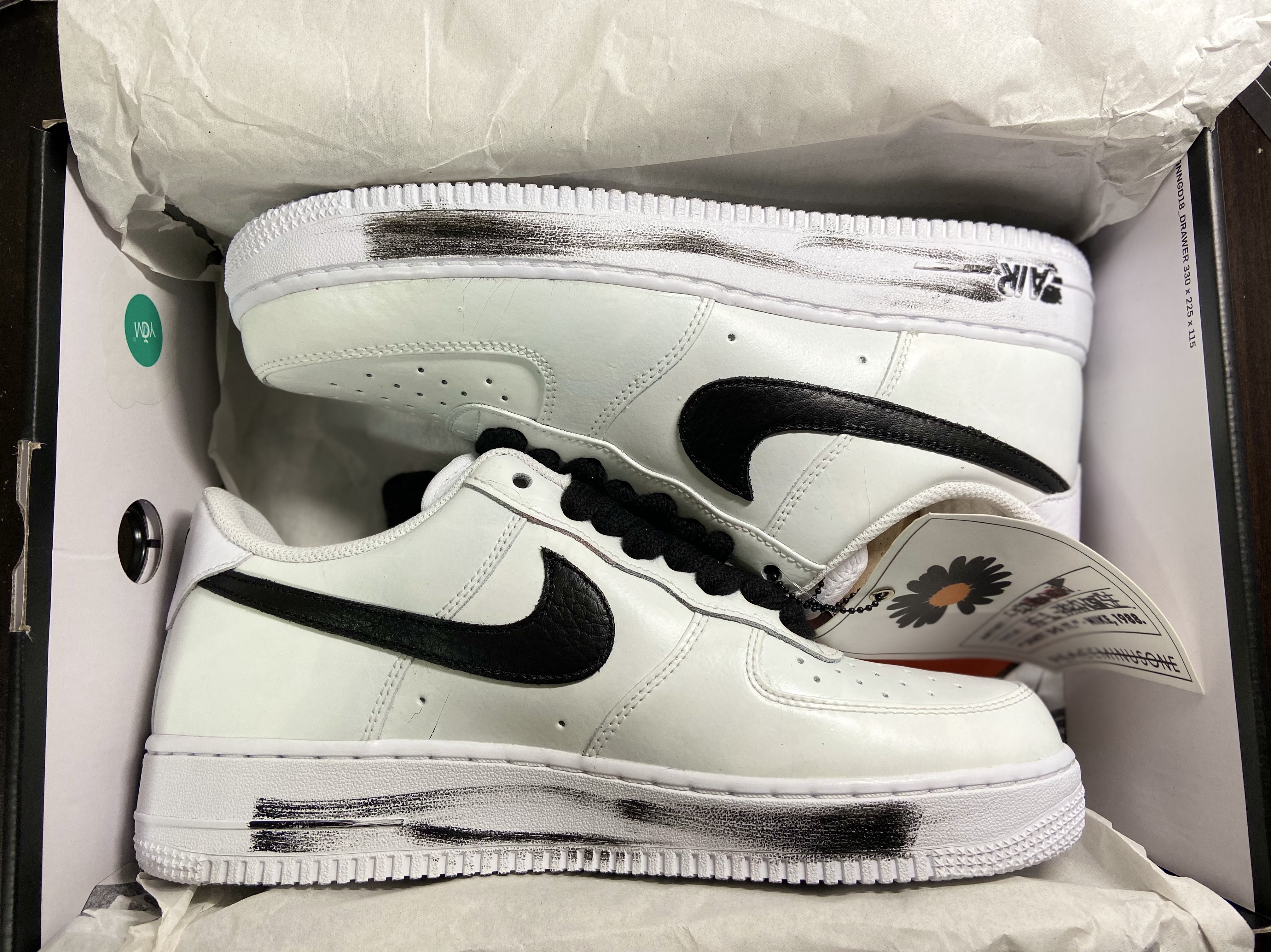 Nike x Peaceminusone Air Force 1 Low Para-Noise 2.0 착용 스타일 - 1