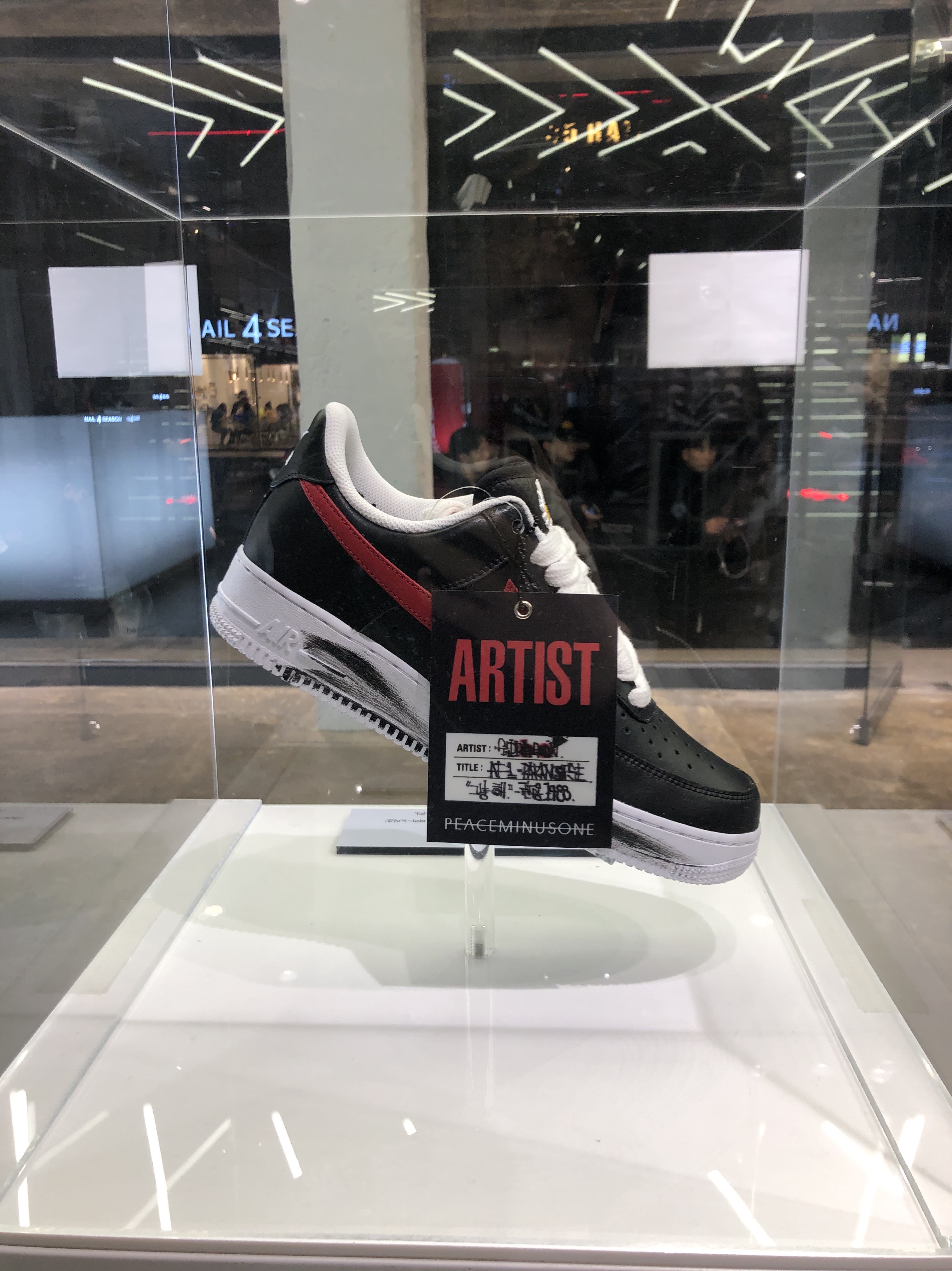 Nike x Peaceminusone Air Force 1 Low Para-Noise - Korea Exclusive, Nike x Peaceminusone Air Force 1 Low Para-Noise 착용 스타일 - 1