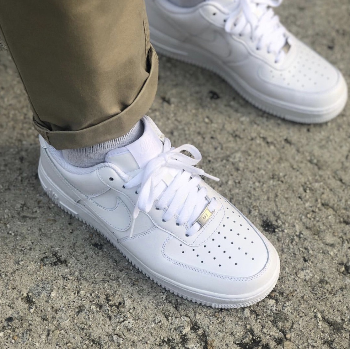 Nike Air Force 1 '07 Low White 착용 스타일