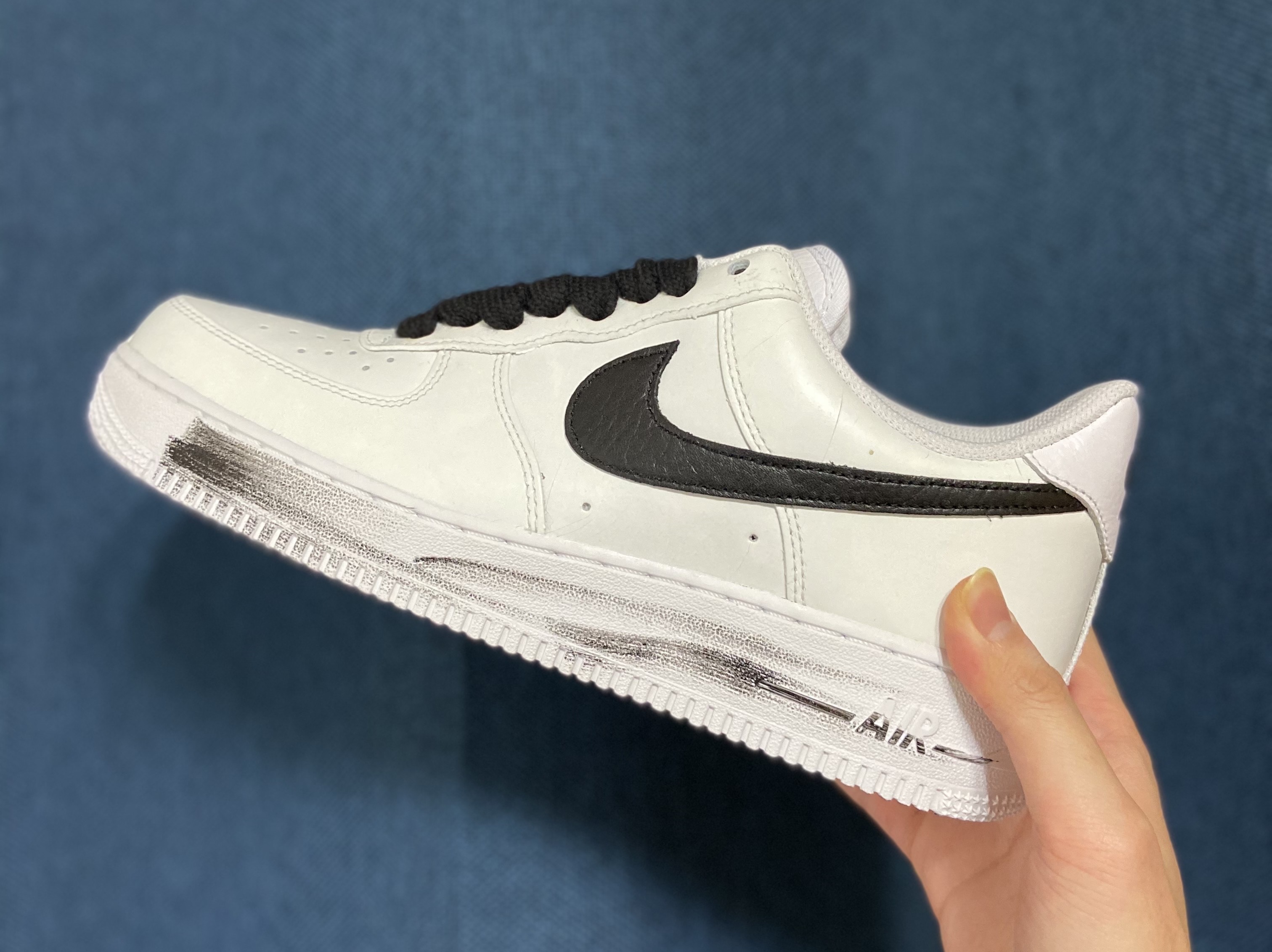 Nike x Peaceminusone Air Force 1 Low Para-Noise 2.0 착용 스타일 - 2