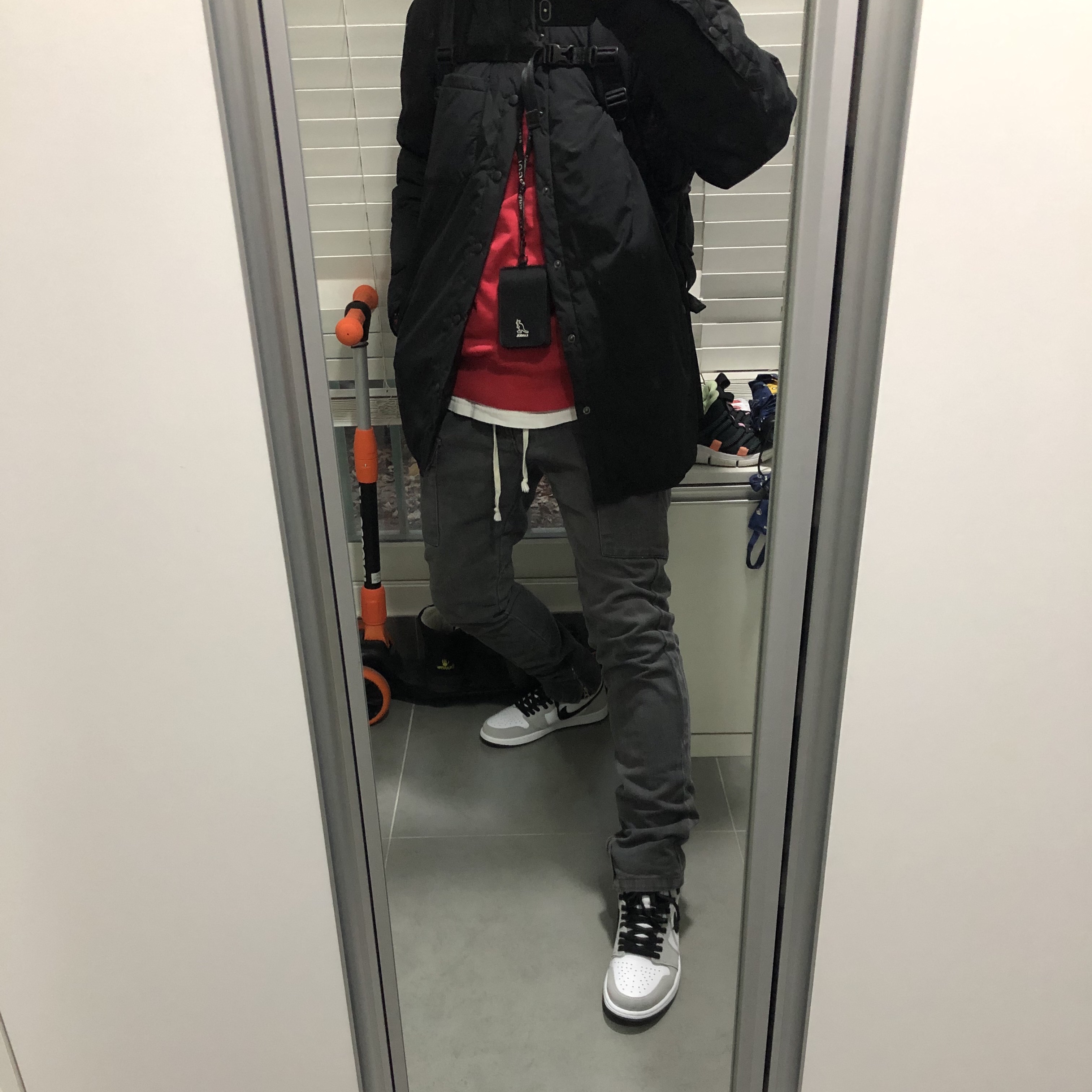 Jordan 1 Retro High OG Light Smoke Grey 착용 스타일