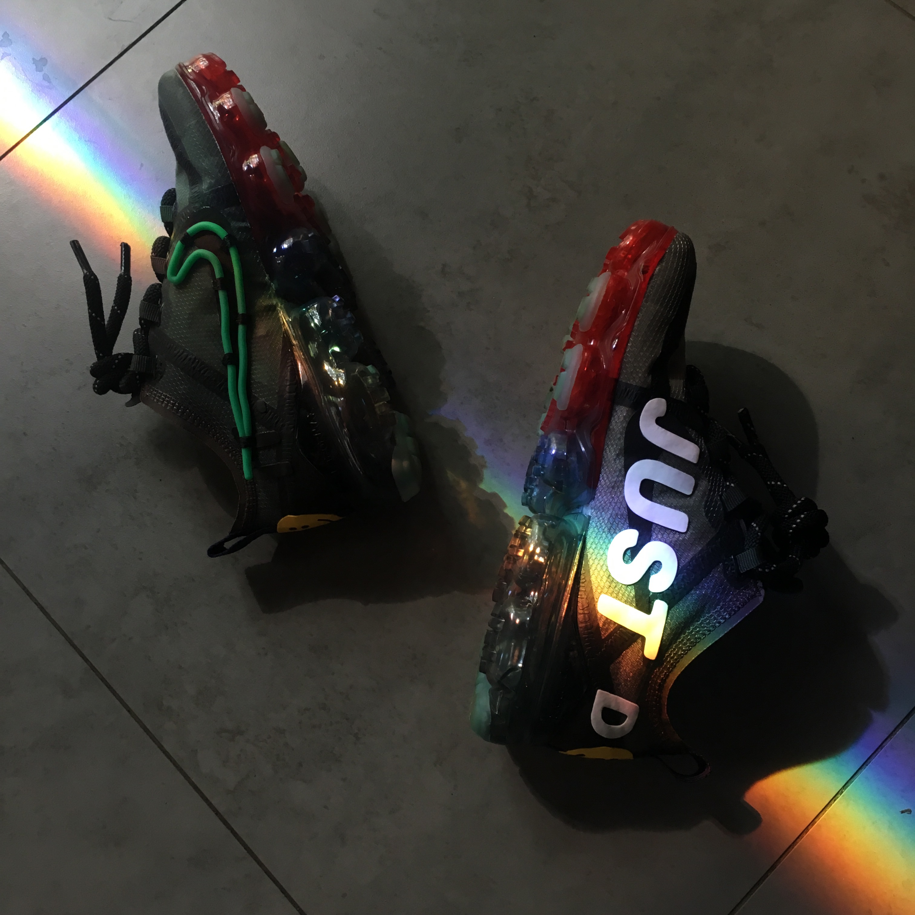 (W) Nike x Cactus Plant Flea Market Air VaporMax 2019 착용 스타일 - 1