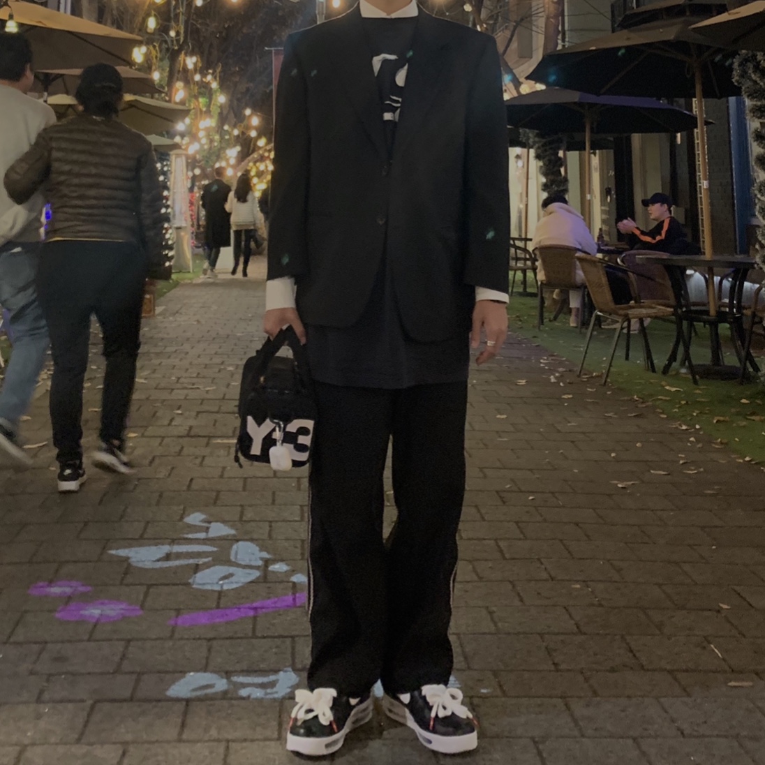 Nike x Peaceminusone Air Force 1 Low Para-Noise 착용 스타일