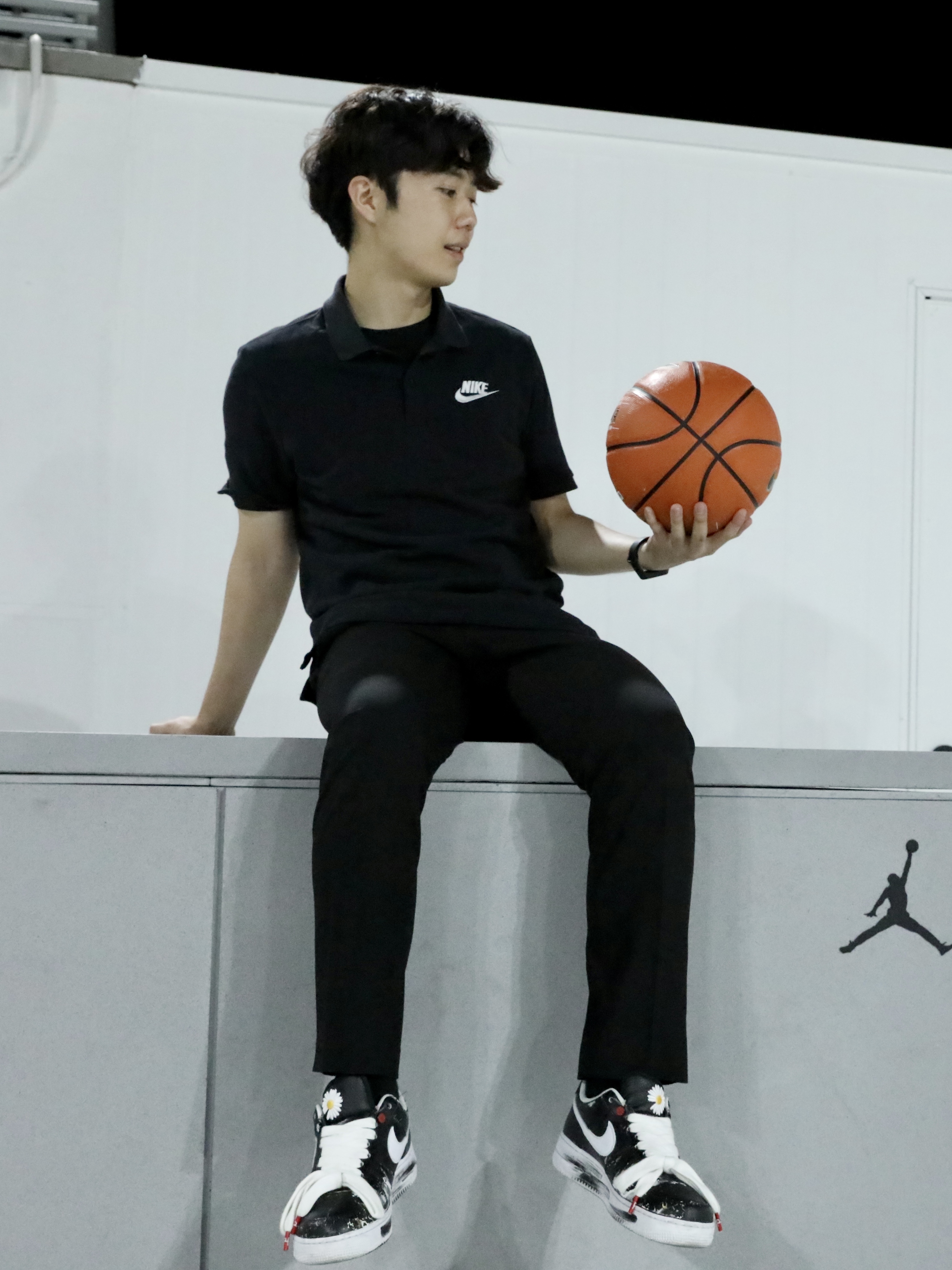 Nike x Peaceminusone Air Force 1 Low Para-Noise 착용 스타일