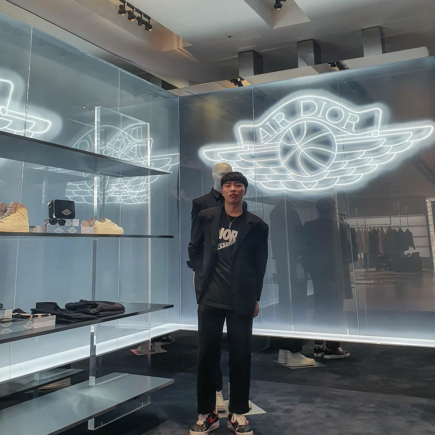 Nike x Peaceminusone Air Force 1 Low Para-Noise - Korea Exclusive 착용 스타일