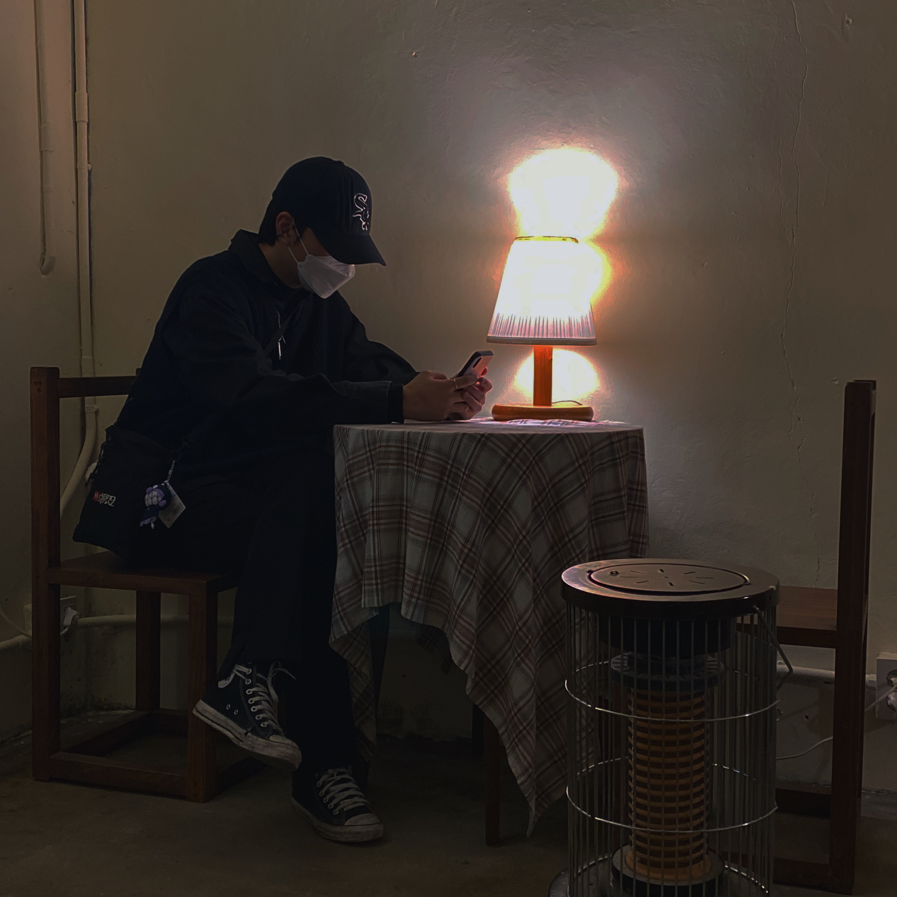 Converse Chuck 70 Hi Black 착용 스타일