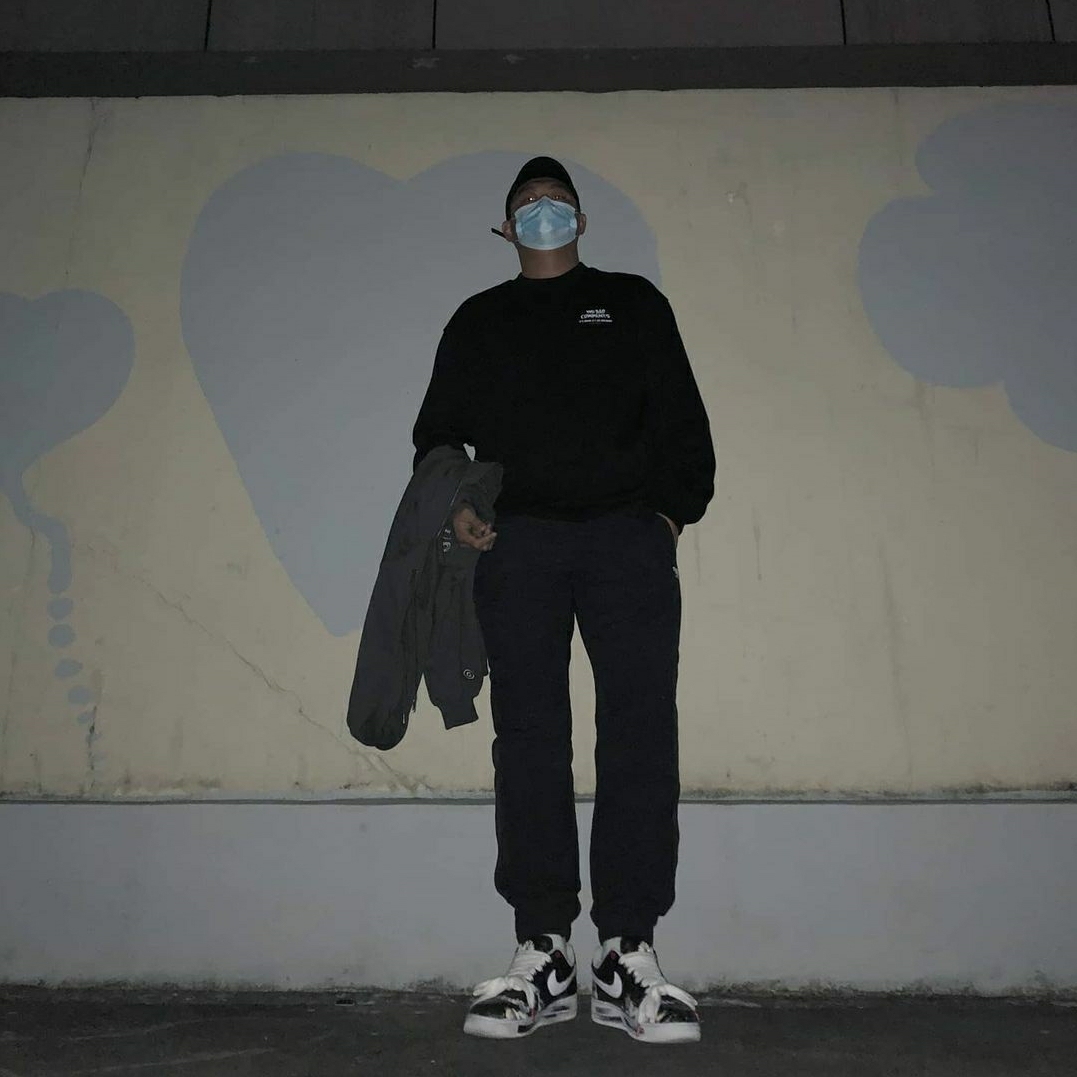 Nike x Peaceminusone Air Force 1 Low Para-Noise 착용 스타일
