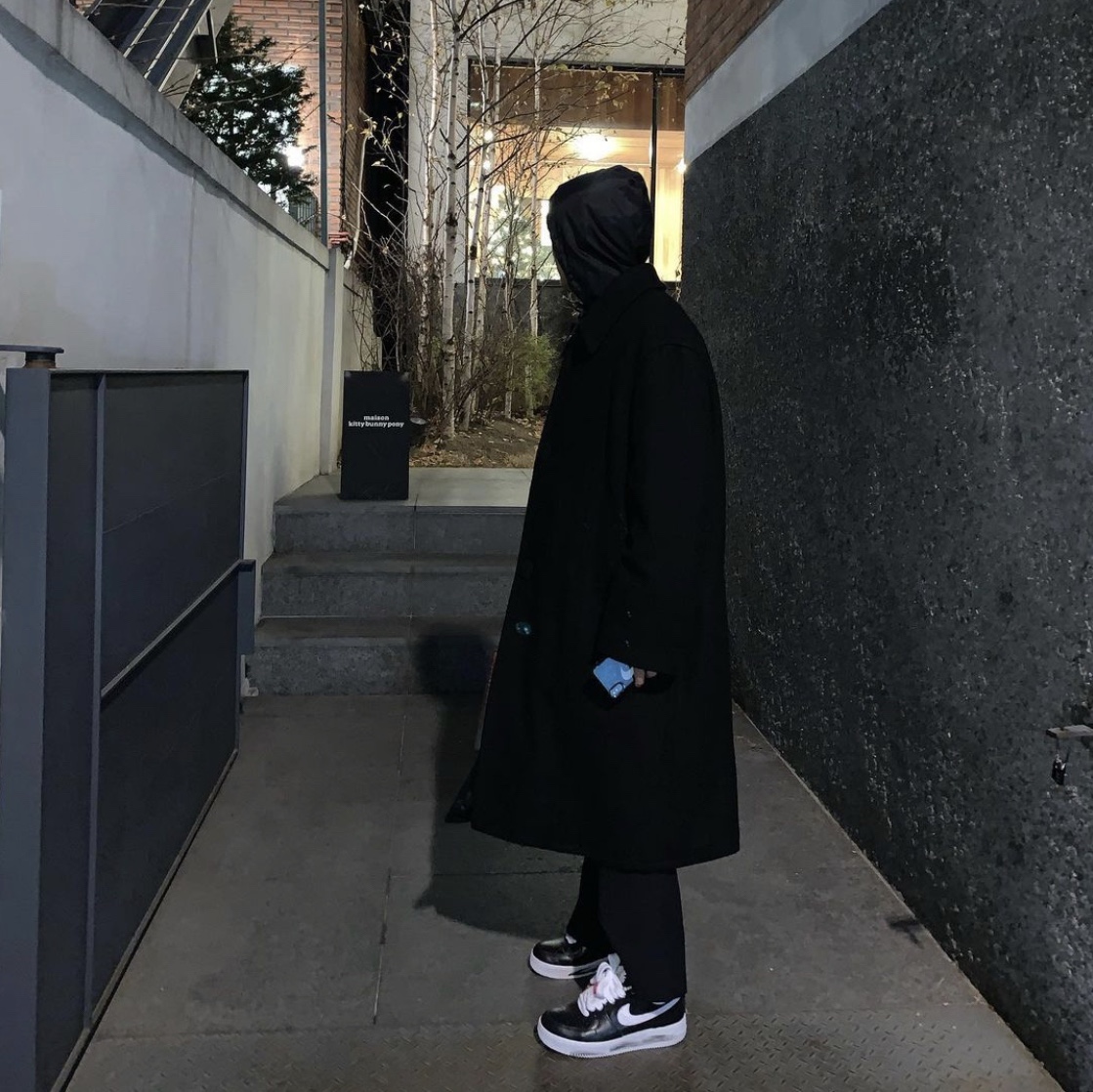 Nike x Peaceminusone Air Force 1 Low Para-Noise, Nike x Undercover Daybreak Black 착용 스타일 - 1