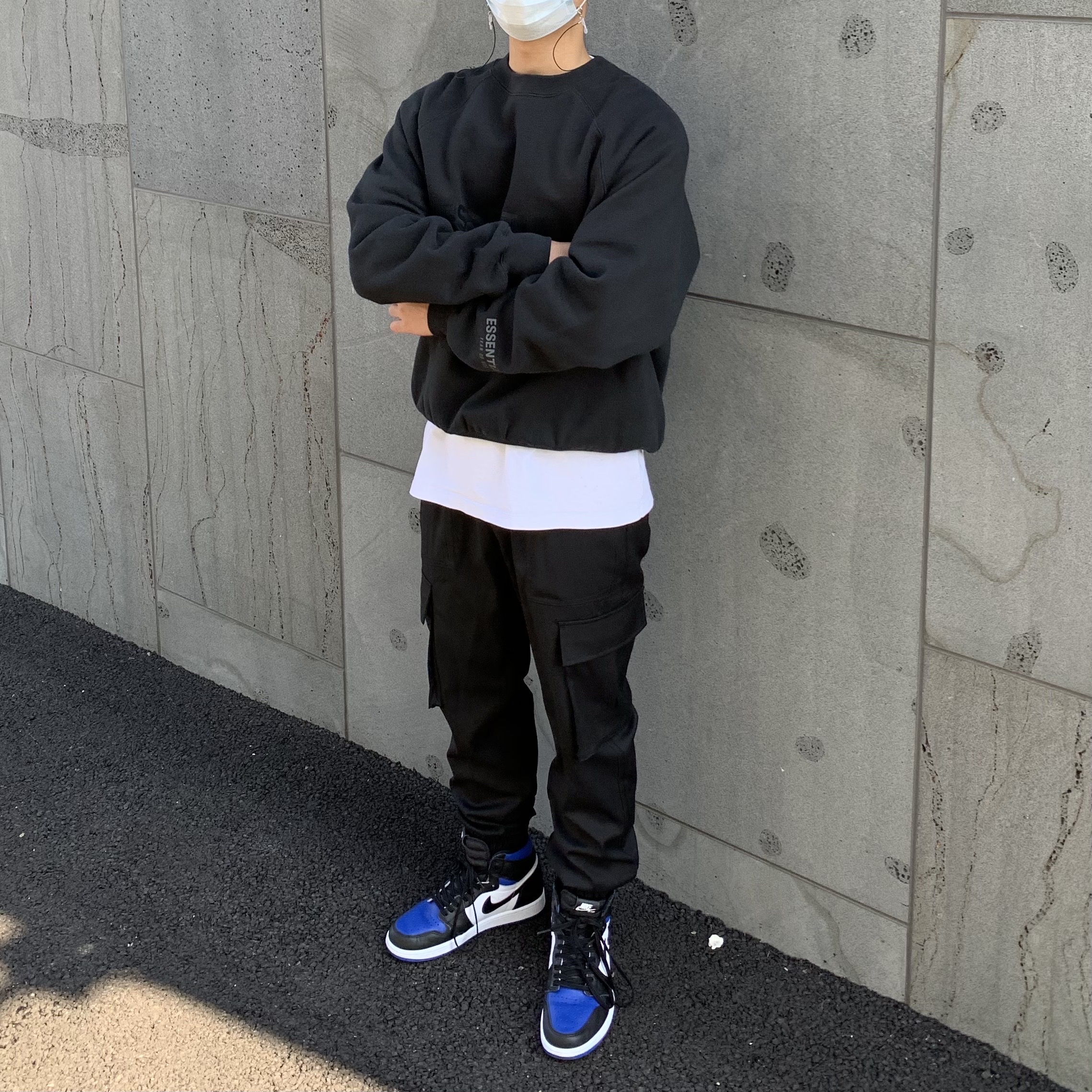Jordan 1 Retro High OG Royal Toe 착용 스타일
