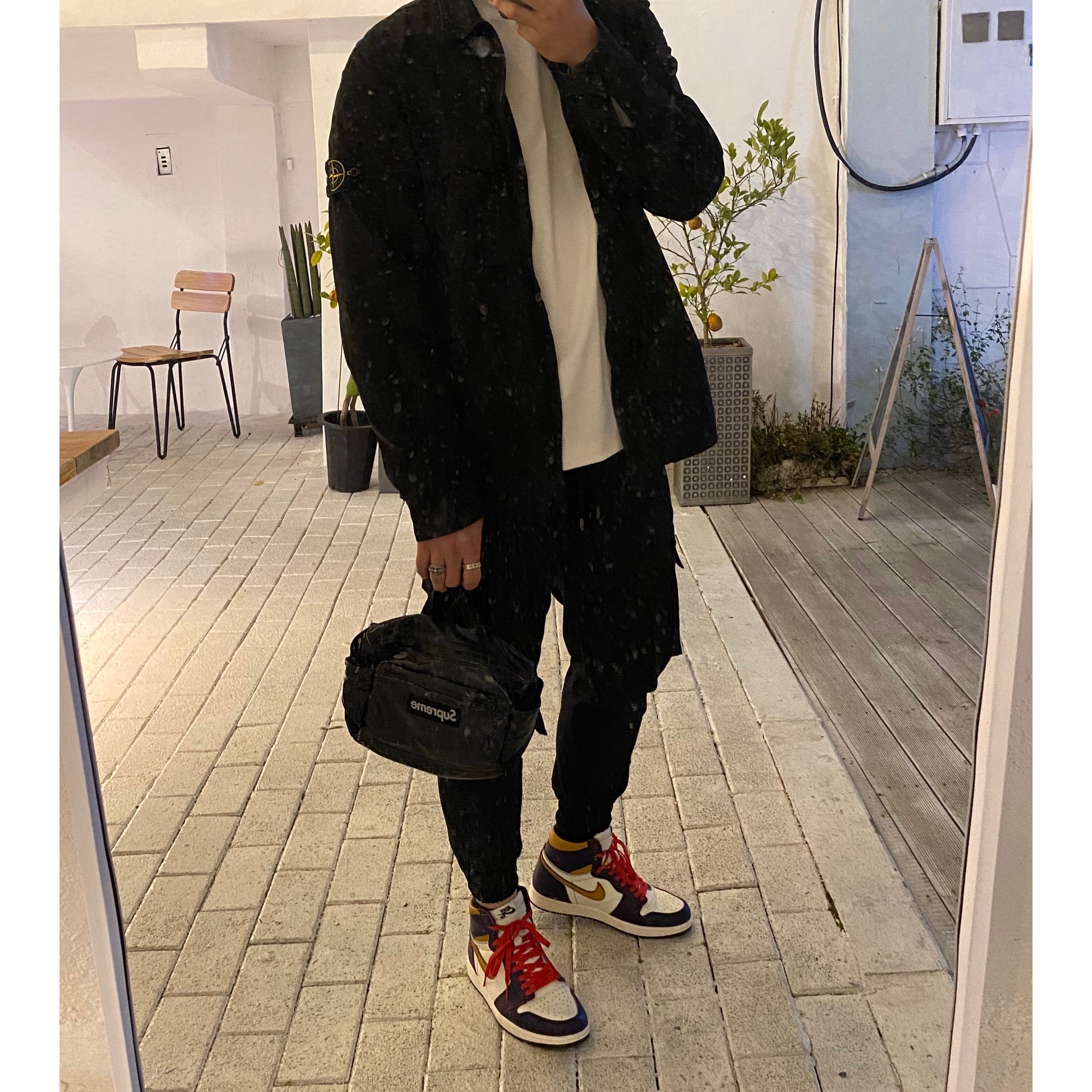 Jordan 1 Retro High OG Defiant SB LA to Chicago 착용 스타일