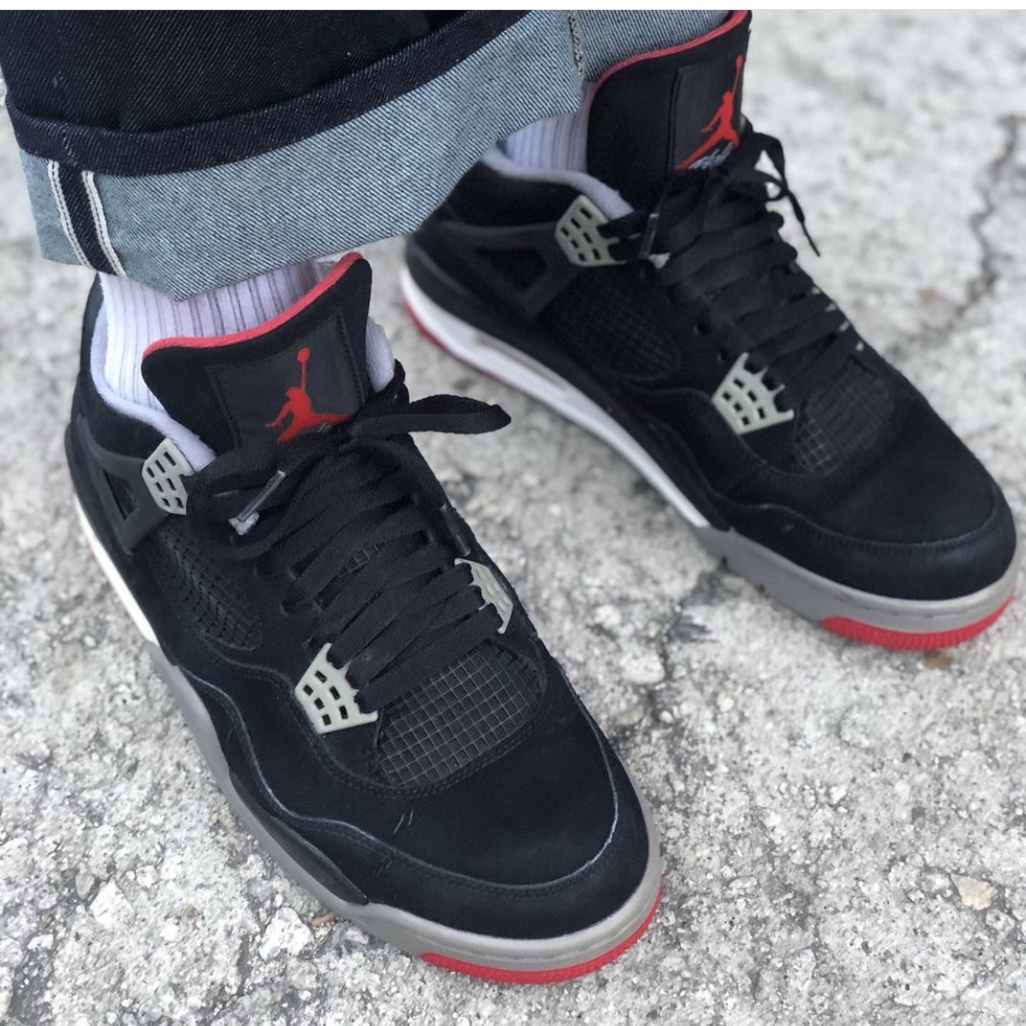 Jordan 4 Retro Bred 2019 착용 스타일