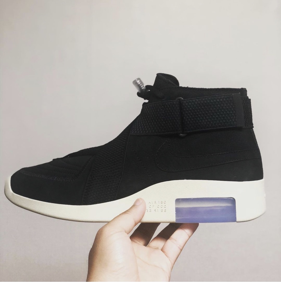 Nike x Fear of God Air Fear of God Raid Black 착용 스타일