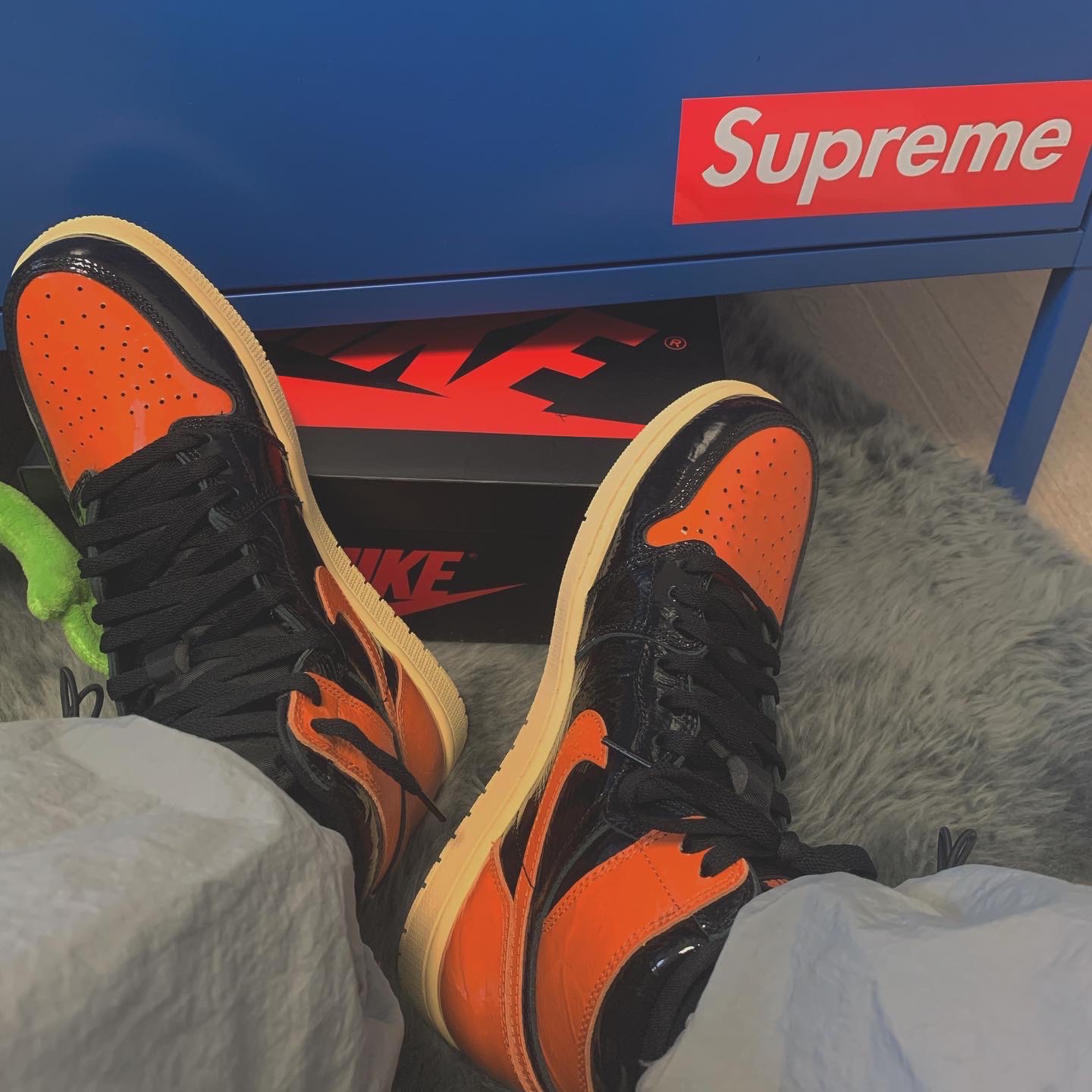 Jordan 1 Retro High Shattered Backboard 3.0 착용 스타일 - 1