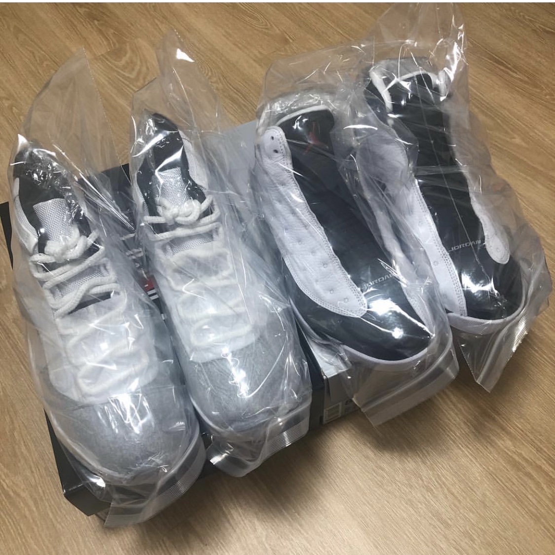 Jordan 11 Retro Concord 2018, Jordan 13 Retro He Got Game 2018 착용 스타일 - 2